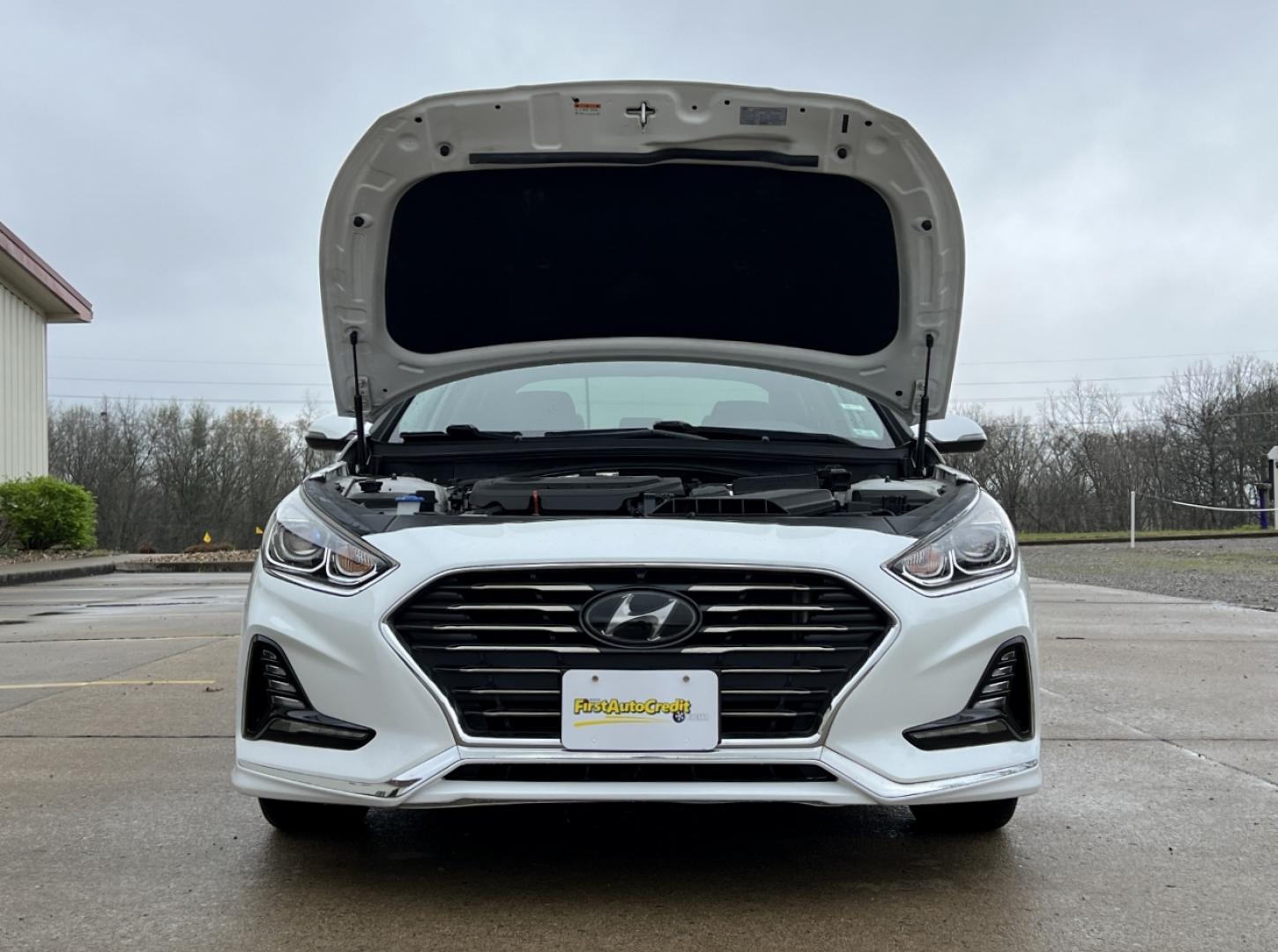 2018 WHITE /Tan HYUNDAI SONATA LIMITED (5NPE34AF0JH) with an 2.4L engine, Automatic transmission, located at 2990 Old Orchard Rd., Jackson, MO, 63755, 37.354214, -89.612106 - Photo#40