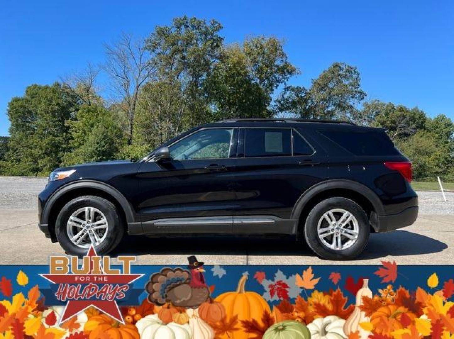 2020 BLACK /Black FORD EXPLORER XLT (1FMSK8DH7LG) with an 2.3L engine, Automatic transmission, located at 2990 Old Orchard Rd., Jackson, MO, 63755, 37.354214, -89.612106 - Photo#9