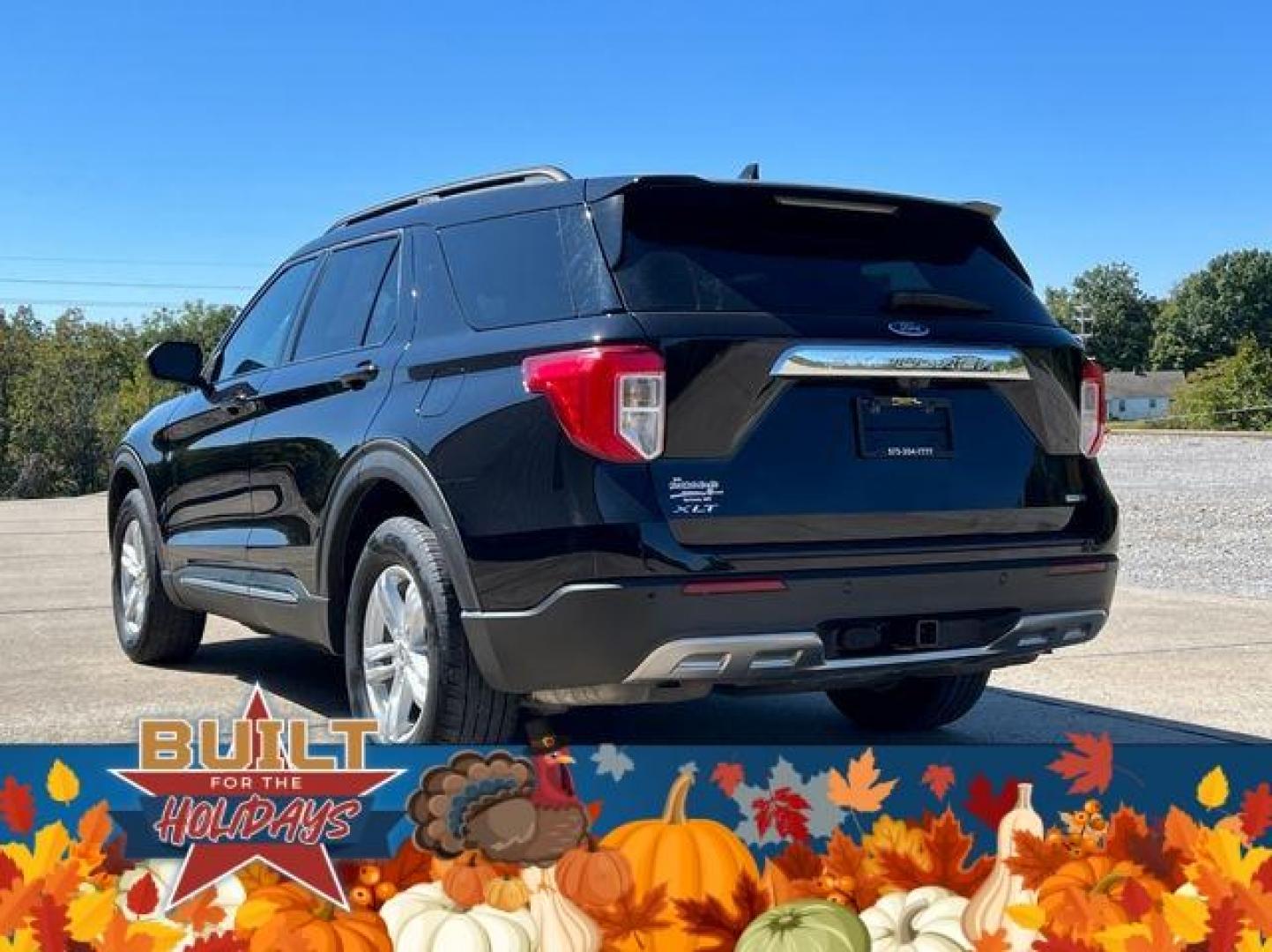 2020 BLACK /Black FORD EXPLORER XLT (1FMSK8DH7LG) with an 2.3L engine, Automatic transmission, located at 2990 Old Orchard Rd., Jackson, MO, 63755, 37.354214, -89.612106 - Photo#12