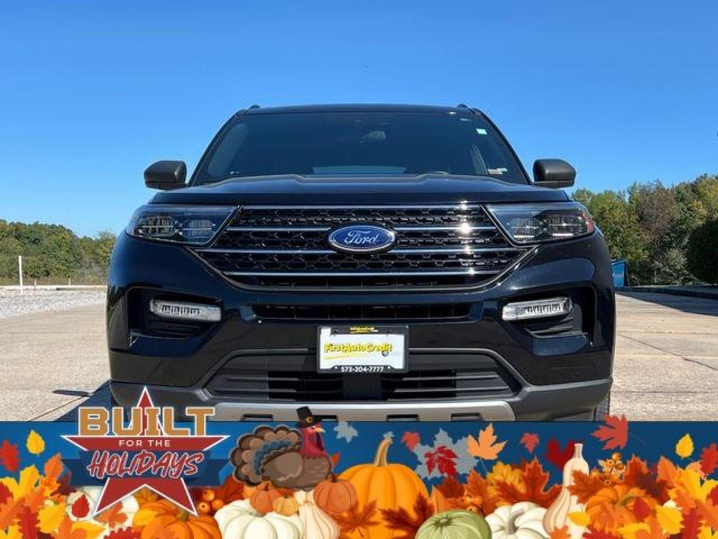 2020 BLACK /Black FORD EXPLORER XLT (1FMSK8DH7LG) with an 2.3L engine, Automatic transmission, located at 2990 Old Orchard Rd., Jackson, MO, 63755, 37.354214, -89.612106 - Photo#14