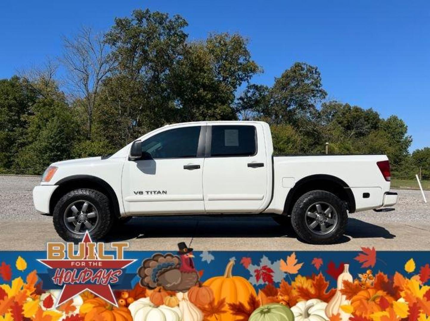 2014 WHITE /Black NISSAN TITAN PRO-4X (1N6BA0EC2EN) with an 5.6L engine, Automatic transmission, located at 2990 Old Orchard Rd., Jackson, MO, 63755, 37.354214, -89.612106 - Photo#6