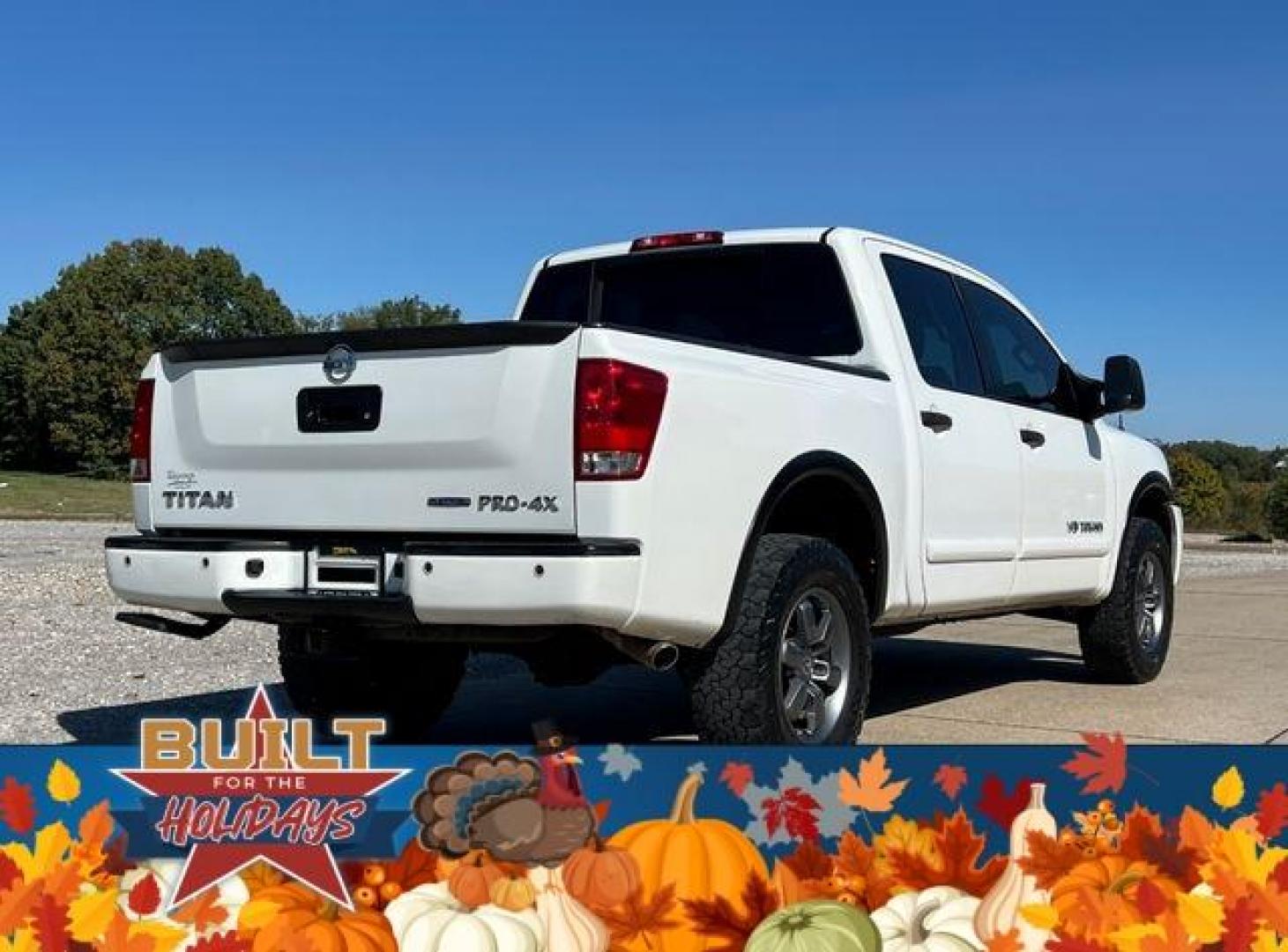 2014 WHITE /Black NISSAN TITAN PRO-4X (1N6BA0EC2EN) with an 5.6L engine, Automatic transmission, located at 2990 Old Orchard Rd., Jackson, MO, 63755, 37.354214, -89.612106 - Photo#8