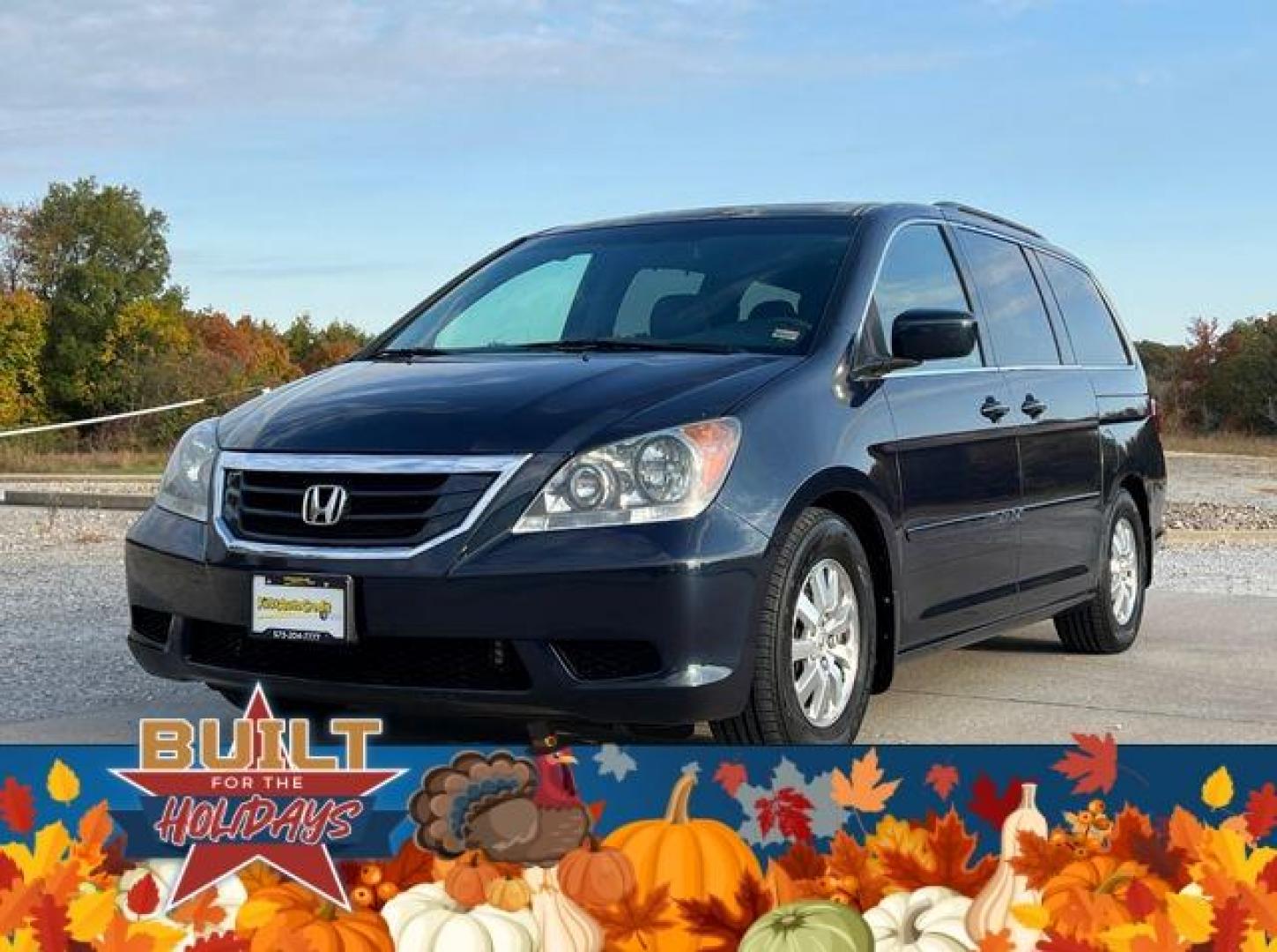 2010 NAVY /Gray HONDA ODYSSEY EX-L (5FNRL3H72AB) with an 3.5L engine, Automatic transmission, located at 2990 Old Orchard Rd., Jackson, MO, 63755, 37.354214, -89.612106 - Photo#7