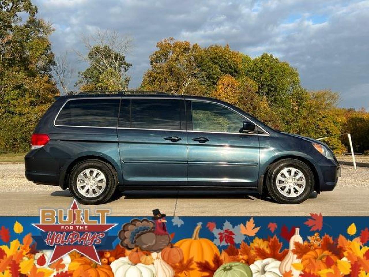 2010 NAVY /Gray HONDA ODYSSEY EX-L (5FNRL3H72AB) with an 3.5L engine, Automatic transmission, located at 2990 Old Orchard Rd., Jackson, MO, 63755, 37.354214, -89.612106 - Photo#9