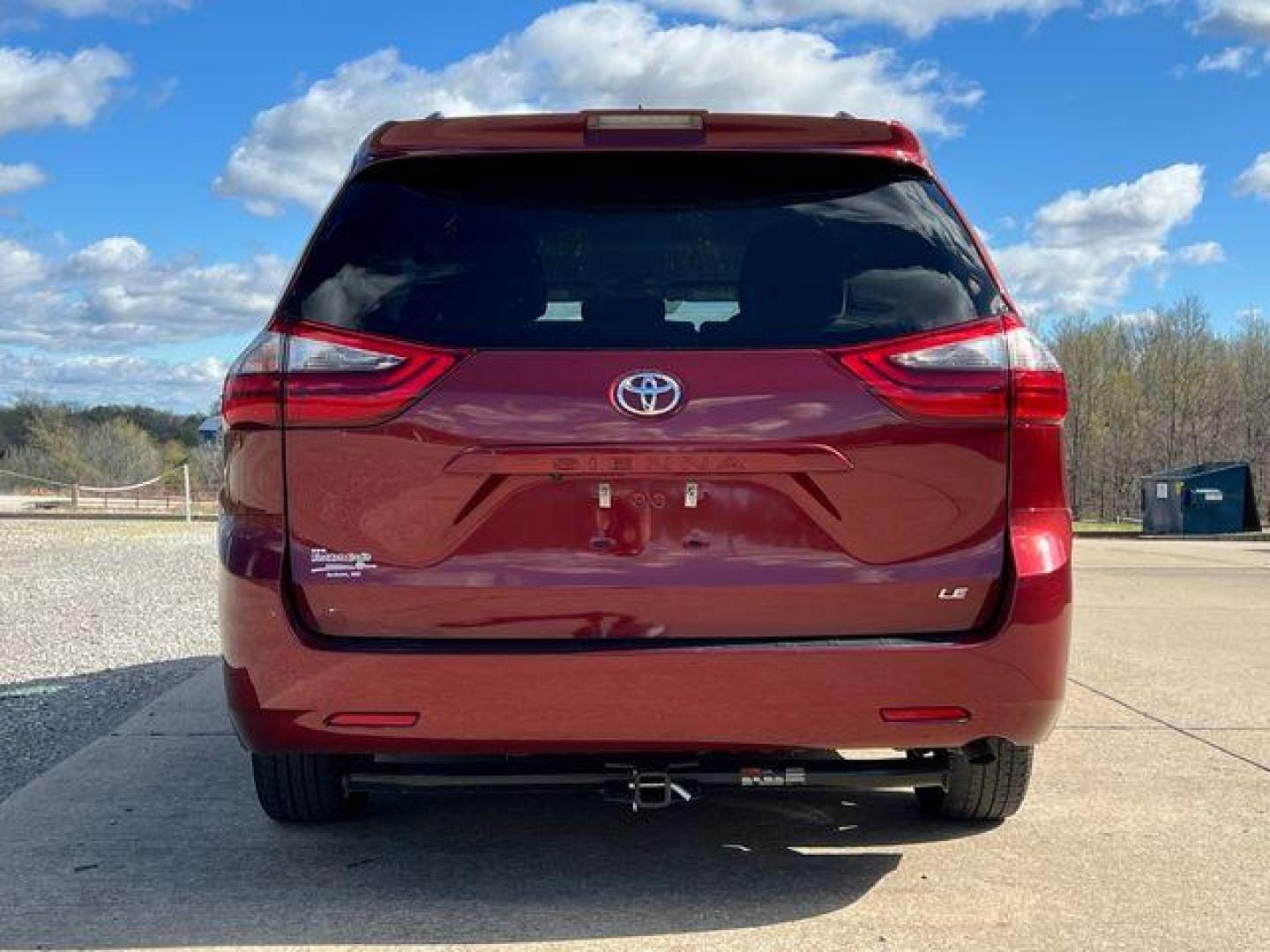 2020 MAROON /Tan TOYOTA SIENNA LE (5TDKZ3DC6LS) with an 3.5L engine, Automatic transmission, located at 2990 Old Orchard Rd., Jackson, MO, 63755, 37.354214, -89.612106 - Photo#9