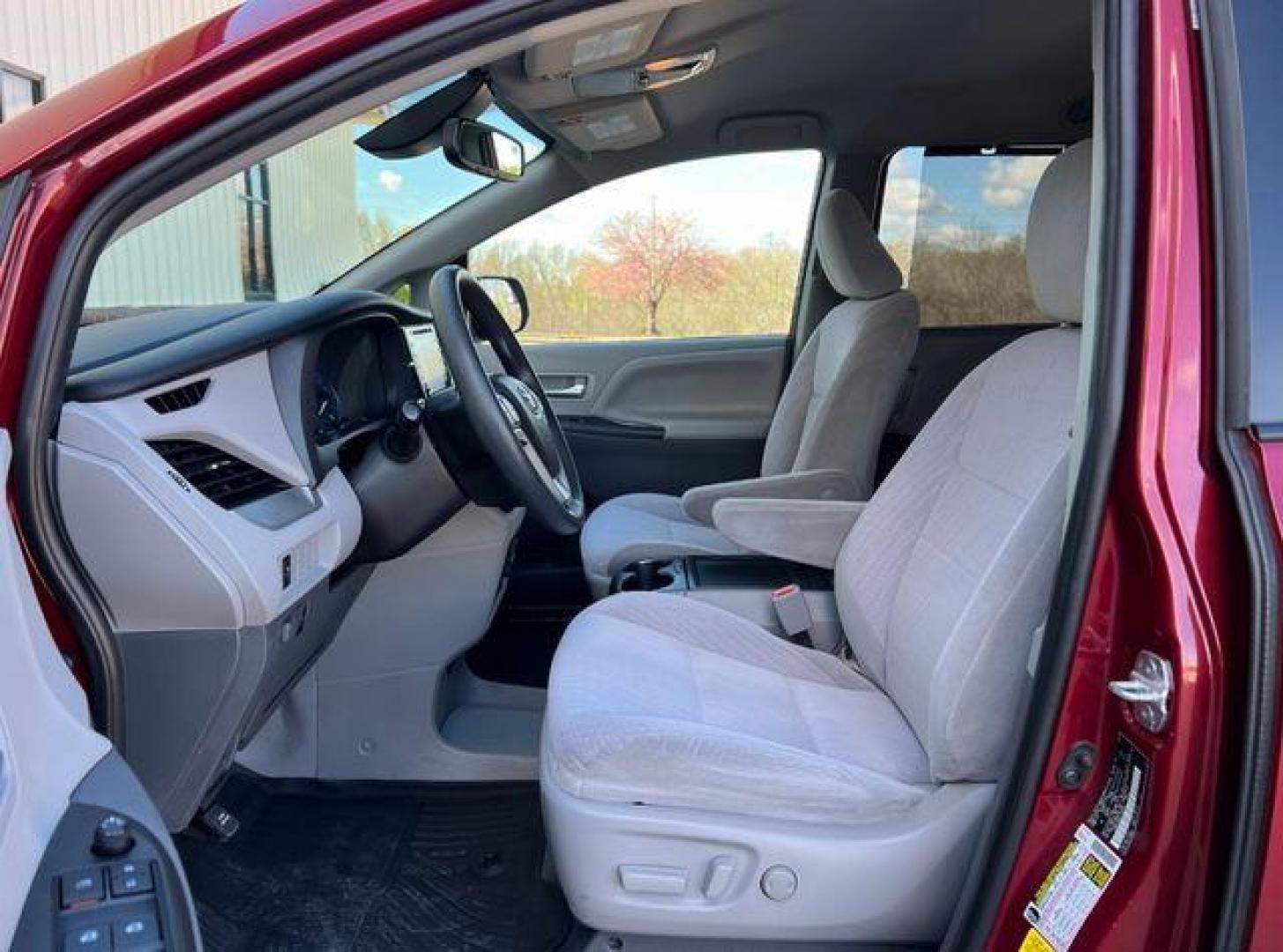 2020 MAROON /Tan TOYOTA SIENNA LE (5TDKZ3DC6LS) with an 3.5L engine, Automatic transmission, located at 2990 Old Orchard Rd., Jackson, MO, 63755, 37.354214, -89.612106 - Photo#13