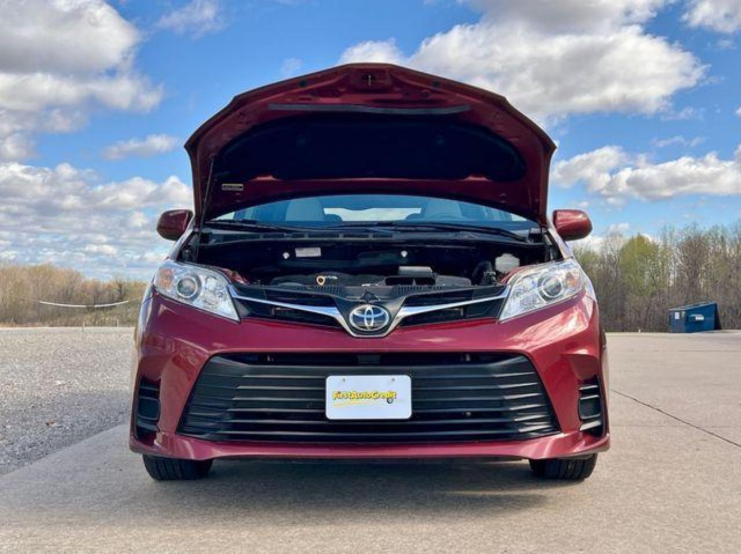 2020 MAROON /Tan TOYOTA SIENNA LE (5TDKZ3DC6LS) with an 3.5L engine, Automatic transmission, located at 2990 Old Orchard Rd., Jackson, MO, 63755, 37.354214, -89.612106 - Photo#38