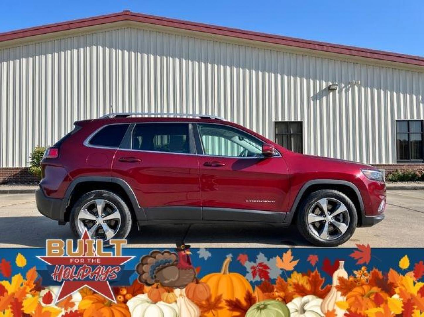 2020 MAROON /Tan JEEP CHEROKEE LIMITED (1C4PJLDX3LD) with an 3.2L engine, Automatic transmission, located at 2990 Old Orchard Rd., Jackson, MO, 63755, 37.354214, -89.612106 - Photo#8