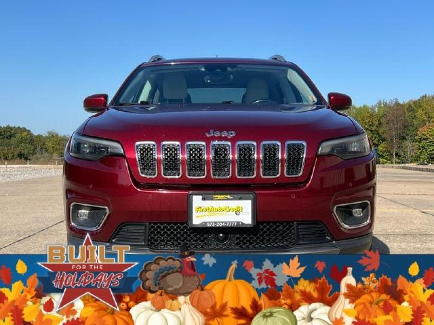 2020 MAROON /Tan JEEP CHEROKEE LIMITED (1C4PJLDX3LD) with an 3.2L engine, Automatic transmission, located at 2990 Old Orchard Rd., Jackson, MO, 63755, 37.354214, -89.612106 - Photo#12