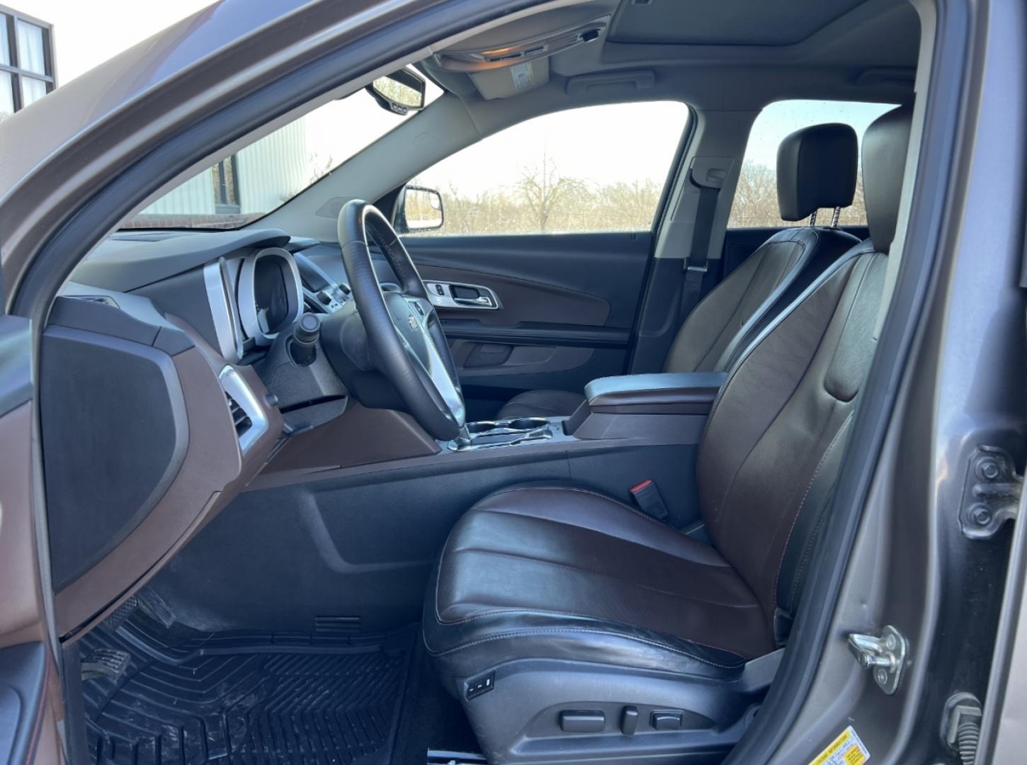 2012 BROWN /Brown/Black Leather Chevrolet Equinox LTZ (2GNALFEK1C6) with an 2.4L 4 Cyl. engine, Automatic transmission, located at 2990 Old Orchard Rd., Jackson, MO, 63755, 37.354214, -89.612106 - 2012 Chevrolet Equinox LT 164xxx miles Front Wheel Drive 2.4L 4 Cyl. Automatic Leather Backup Camera Heated Seats Power Driver Seat Sunroof Bluetooth Cruise Remote Start Power Windows/Locks/Mirrors We have financing available and we accept trades! Fill out a credit application on our w - Photo#14