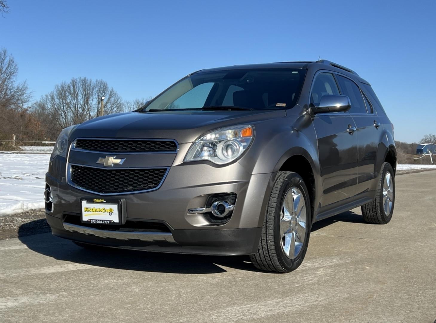 2012 BROWN /Brown/Black Leather Chevrolet Equinox LTZ (2GNALFEK1C6) with an 2.4L 4 Cyl. engine, Automatic transmission, located at 2990 Old Orchard Rd., Jackson, MO, 63755, 37.354214, -89.612106 - 2012 Chevrolet Equinox LT 164xxx miles Front Wheel Drive 2.4L 4 Cyl. Automatic Leather Backup Camera Heated Seats Power Driver Seat Sunroof Bluetooth Cruise Remote Start Power Windows/Locks/Mirrors We have financing available and we accept trades! Fill out a credit application on our w - Photo#6