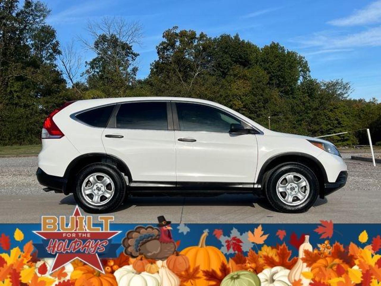 2012 WHITE /Gray HONDA CR-V LX (5J6RM3H33CL) with an 2.4L engine, Automatic transmission, located at 2990 Old Orchard Rd., Jackson, MO, 63755, 37.354214, -89.612106 - Photo#5