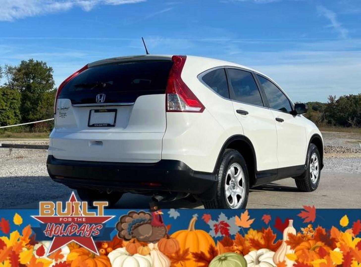 2012 WHITE /Gray HONDA CR-V LX (5J6RM3H33CL) with an 2.4L engine, Automatic transmission, located at 2990 Old Orchard Rd., Jackson, MO, 63755, 37.354214, -89.612106 - Photo#6