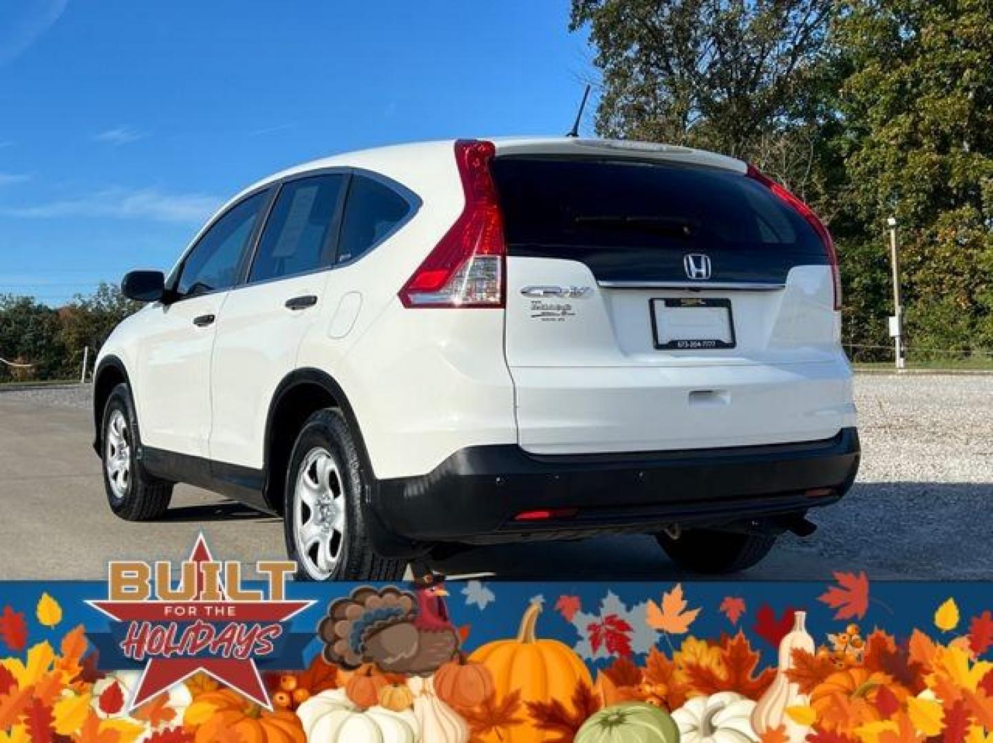 2012 WHITE /Gray HONDA CR-V LX (5J6RM3H33CL) with an 2.4L engine, Automatic transmission, located at 2990 Old Orchard Rd., Jackson, MO, 63755, 37.354214, -89.612106 - Photo#7