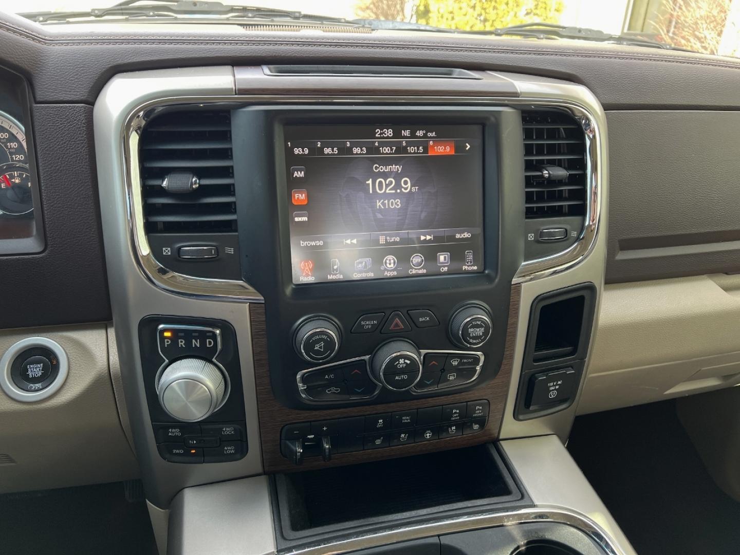 2017 BROWN /Tan Leather RAM 1500 LARAMIE (1C6RR7NT0HS) with an 5.7L V8 HEMI engine, Automatic transmission, located at 2990 Old Orchard Rd., Jackson, MO, 63755, 37.354214, -89.612106 - 2017 Ram 1500 Laramie 161xxx miles 4x4 5.7L V8 HEMI Automatic New Tires Backup Camera Power/Heated/Cooled Seats Heated Rear Seats Heated Steering Wheel Bluetooth Cruise Remote Start Power Windows/Locks/Mirrors We have financing available and we accept trades! Fill out a credit applicat - Photo#25