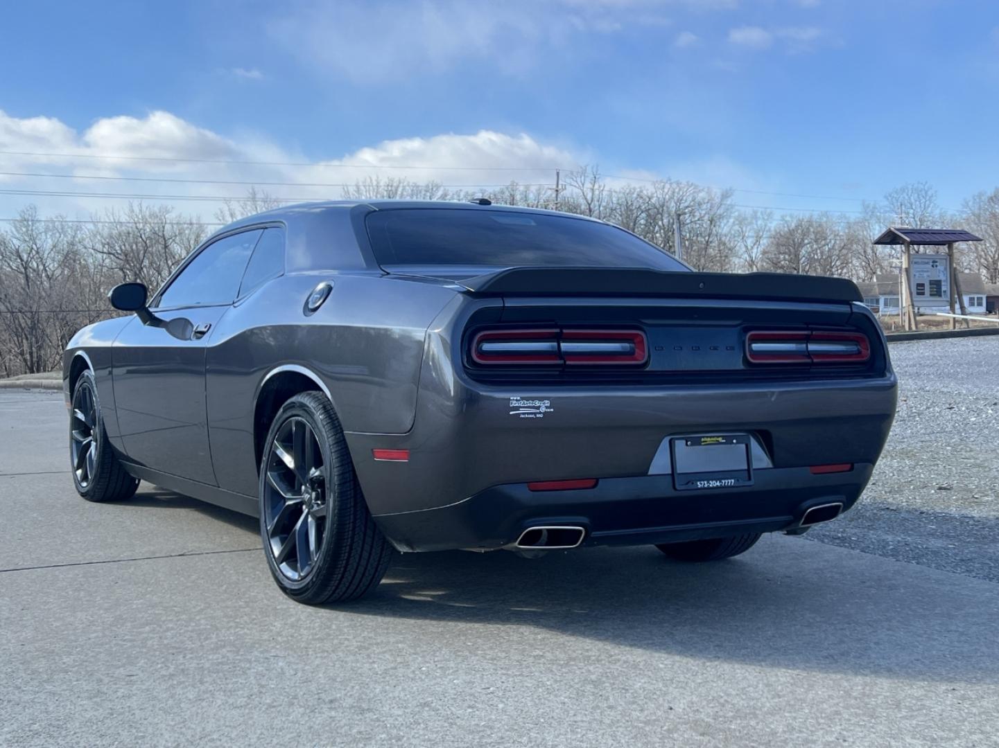 2021 GRAY /Black Cloth DODGE CHALLENGER SXT (2C3CDZAG8MH) with an 3.6L V6 engine, Automatic transmission, located at 2990 Old Orchard Rd., Jackson, MO, 63755, 37.354214, -89.612106 - 2021 Dodge Challenger SXT 1-Owner 120xxx miles Rear Wheel Drive 3.6L V6 Automatic Backup Camera Power Driver Seat Bluetooth Cruise Power Windows/Locks/Mirrors We have financing available and we accept trades! Fill out a credit application on our website or come by today! If you have any - Photo#8