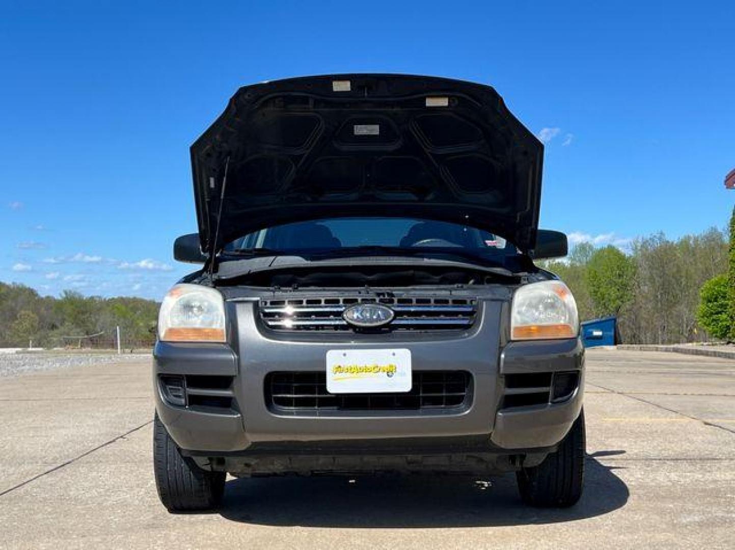 2008 BLACK /Black KIA SPORTAGE LX (KNDJE723087) with an 2.7L engine, Automatic transmission, located at 2990 Old Orchard Rd., Jackson, MO, 63755, 37.354214, -89.612106 - Photo#27