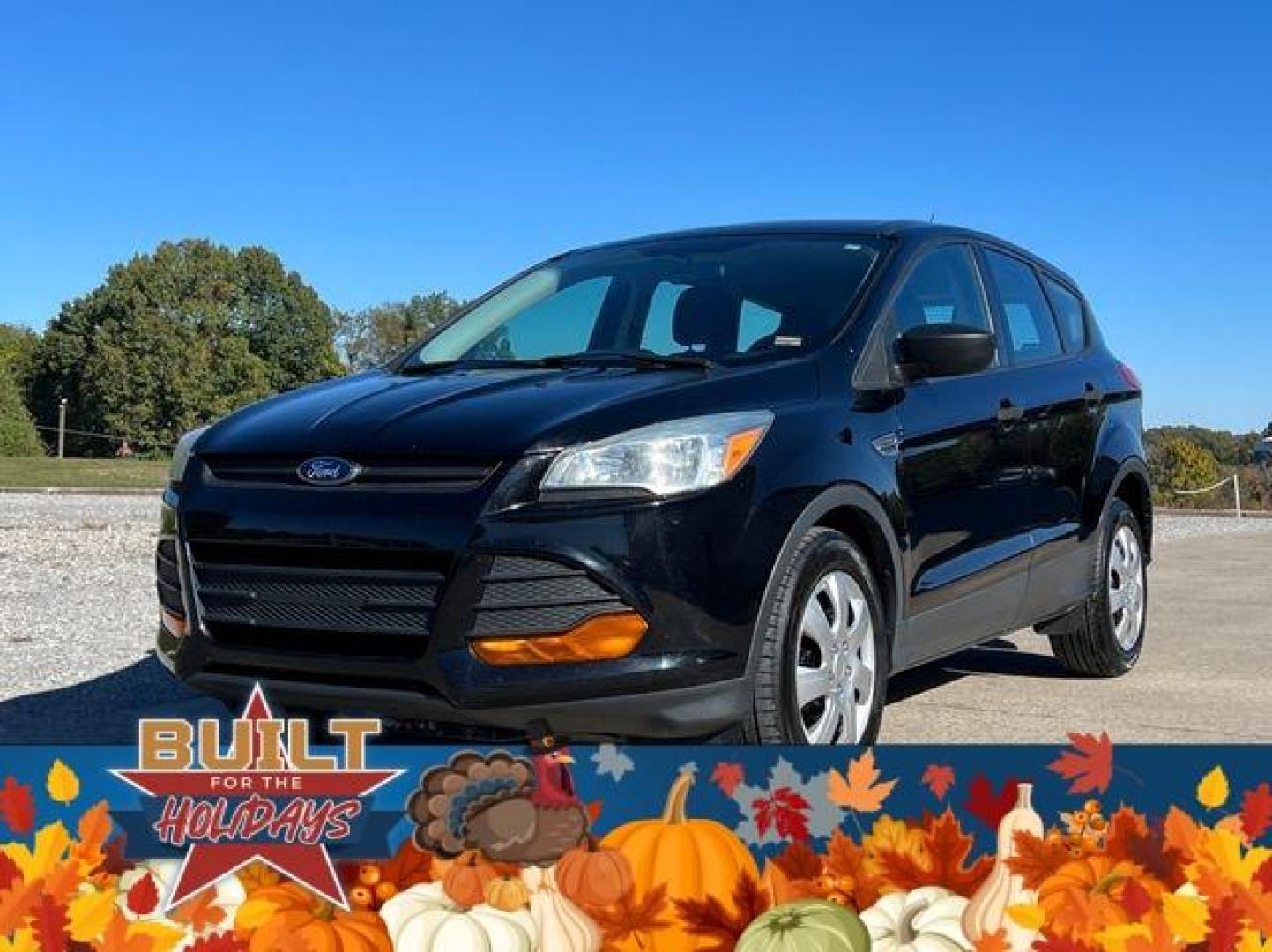 2016 BLACK /Black FORD ESCAPE S (1FMCU0F76GU) with an 2.5L engine, Automatic transmission, located at 2990 Old Orchard Rd., Jackson, MO, 63755, 37.354214, -89.612106 - Photo#3