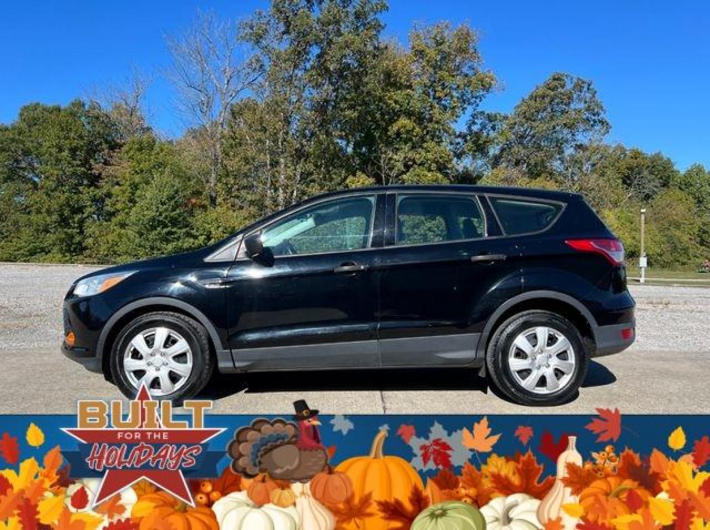 2016 BLACK /Black FORD ESCAPE S (1FMCU0F76GU) with an 2.5L engine, Automatic transmission, located at 2990 Old Orchard Rd., Jackson, MO, 63755, 37.354214, -89.612106 - Photo#4