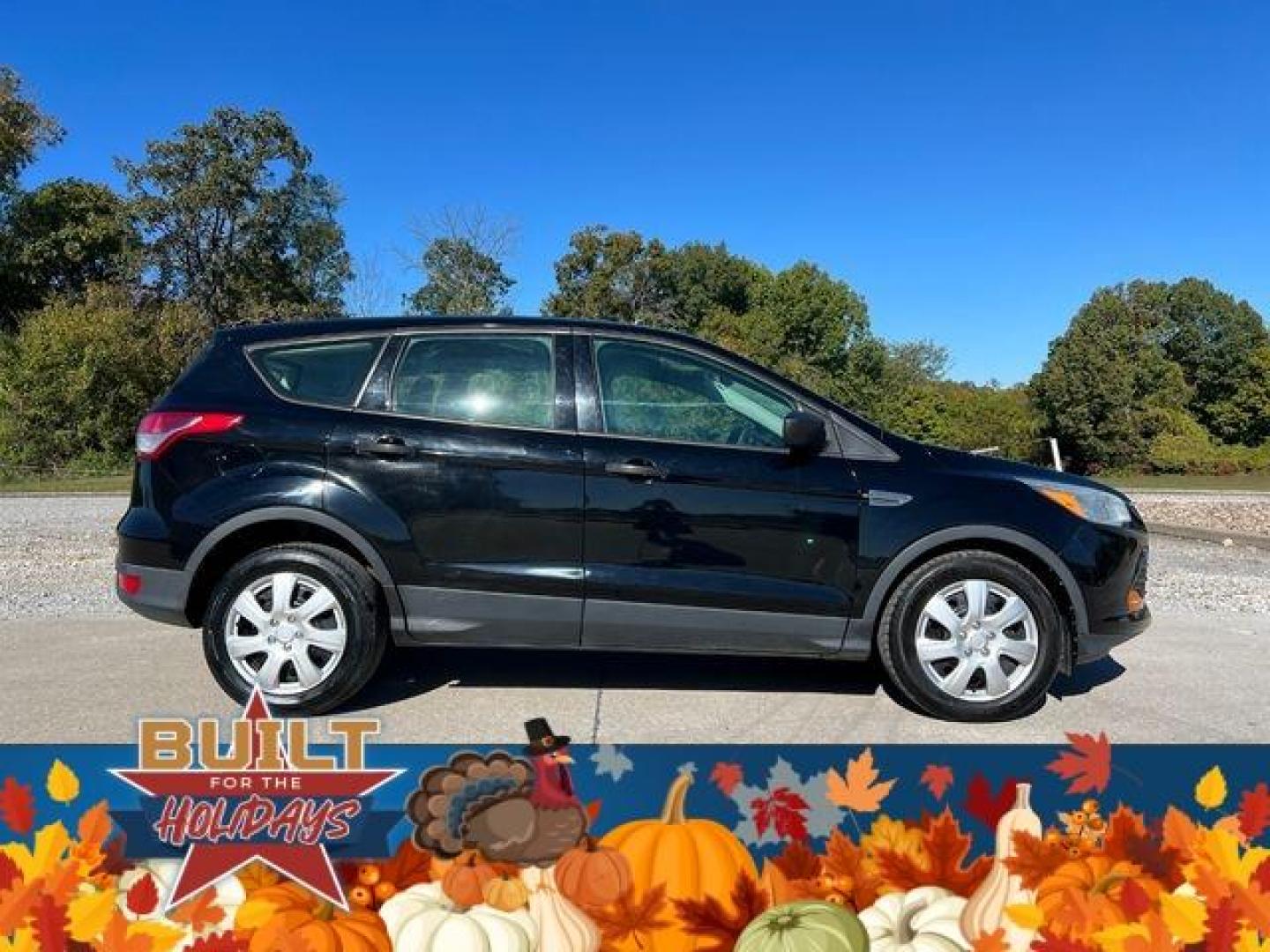 2016 BLACK /Black FORD ESCAPE S (1FMCU0F76GU) with an 2.5L engine, Automatic transmission, located at 2990 Old Orchard Rd., Jackson, MO, 63755, 37.354214, -89.612106 - Photo#5