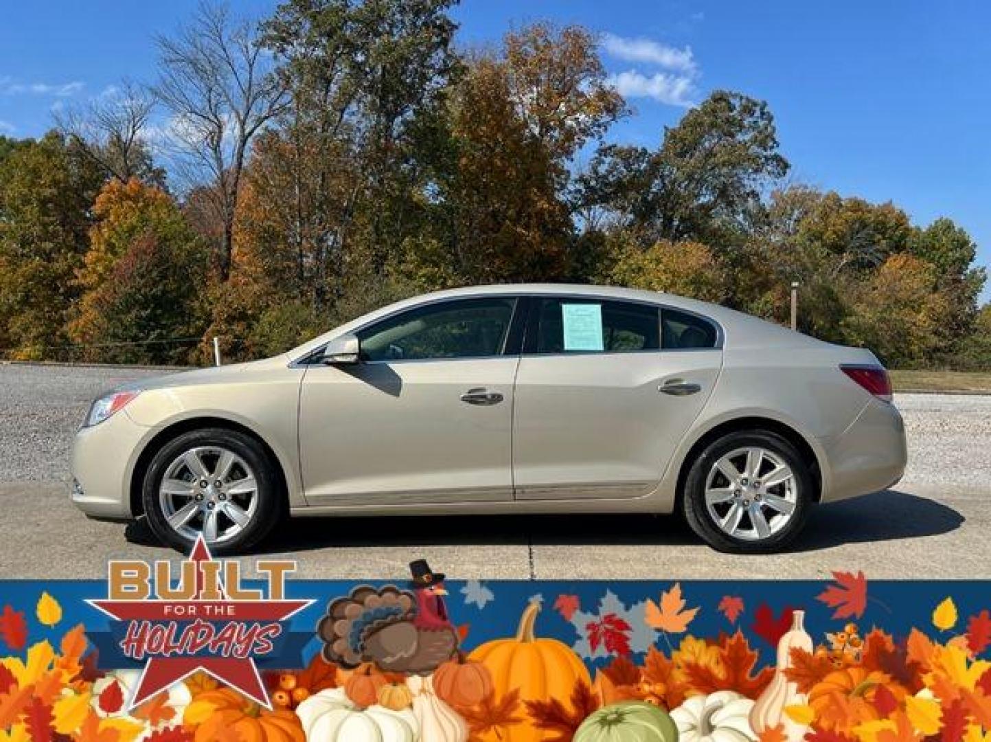 2012 GOLD /Tan BUICK LACROSSE PREMIUM (1G4GF5E39CF) with an 3.6L engine, Automatic transmission, located at 2990 Old Orchard Rd., Jackson, MO, 63755, 37.354214, -89.612106 - Photo#6