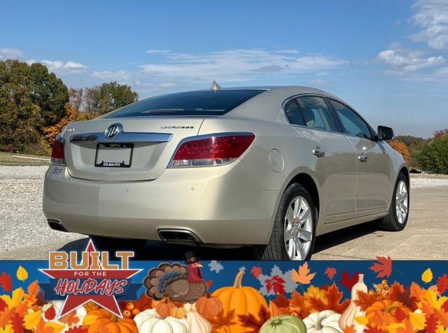 2012 GOLD /Tan BUICK LACROSSE PREMIUM (1G4GF5E39CF) with an 3.6L engine, Automatic transmission, located at 2990 Old Orchard Rd., Jackson, MO, 63755, 37.354214, -89.612106 - Photo#8