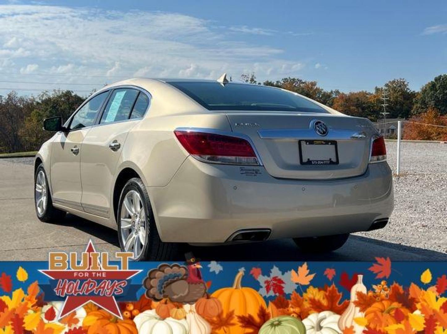 2012 GOLD /Tan BUICK LACROSSE PREMIUM (1G4GF5E39CF) with an 3.6L engine, Automatic transmission, located at 2990 Old Orchard Rd., Jackson, MO, 63755, 37.354214, -89.612106 - Photo#9