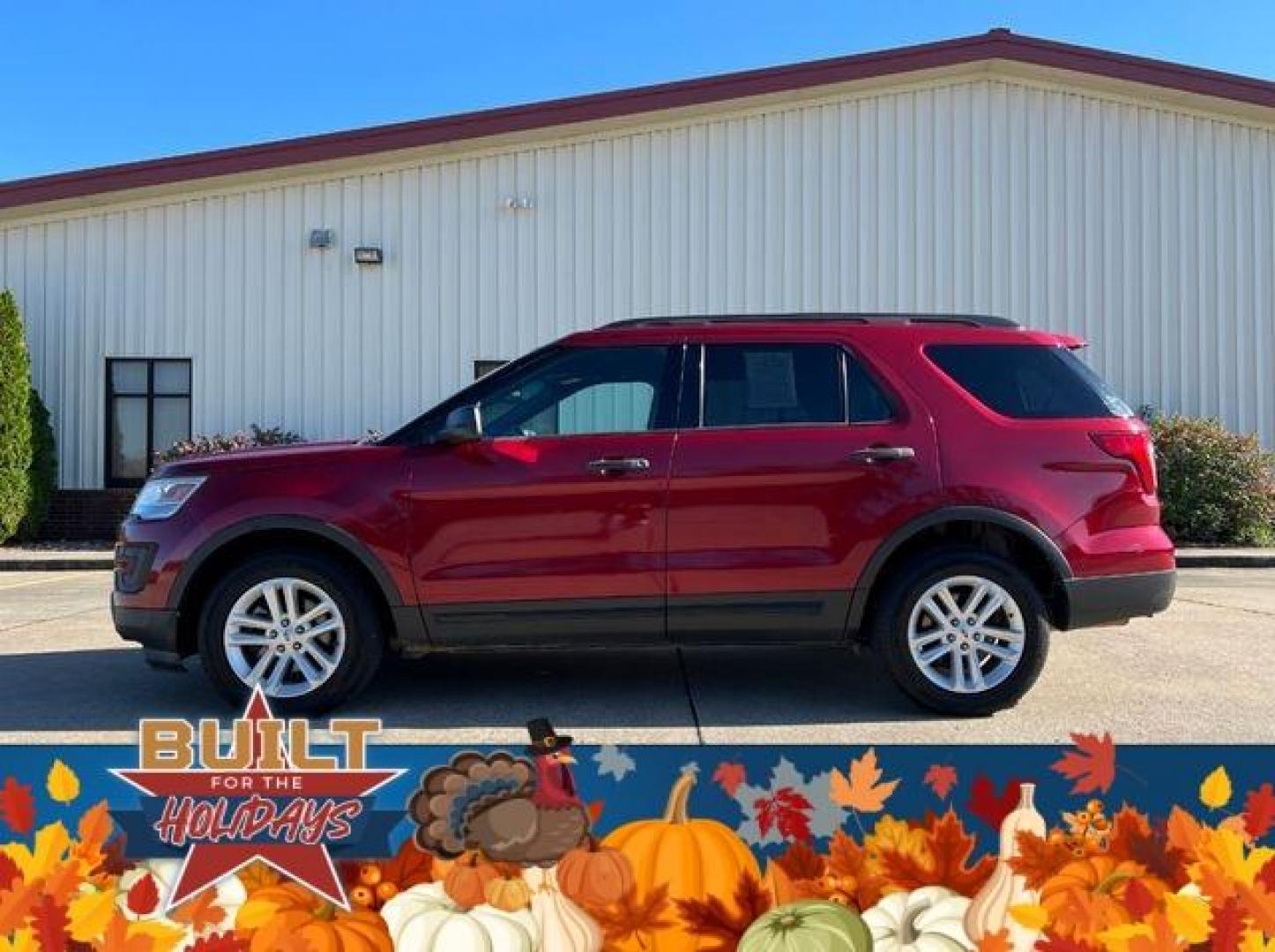 2017 RED /Tan FORD EXPLORER (1FM5K8B82HG) with an 3.5L engine, Automatic transmission, located at 2990 Old Orchard Rd., Jackson, MO, 63755, 37.354214, -89.612106 - Photo#5