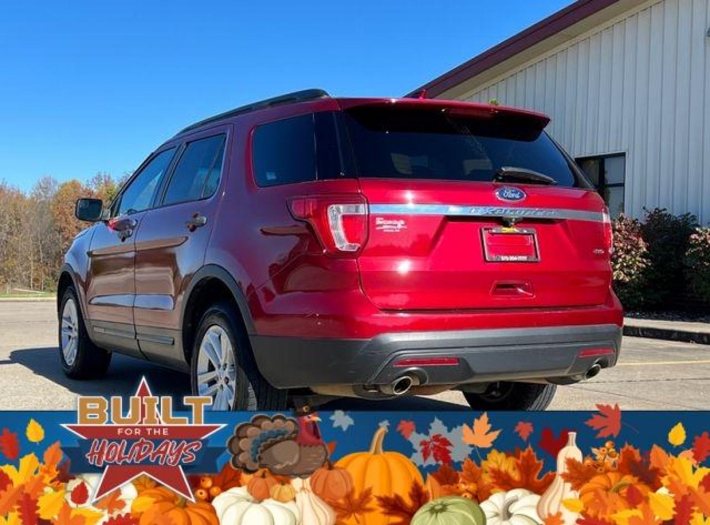 2017 RED /Tan FORD EXPLORER (1FM5K8B82HG) with an 3.5L engine, Automatic transmission, located at 2990 Old Orchard Rd., Jackson, MO, 63755, 37.354214, -89.612106 - Photo#8