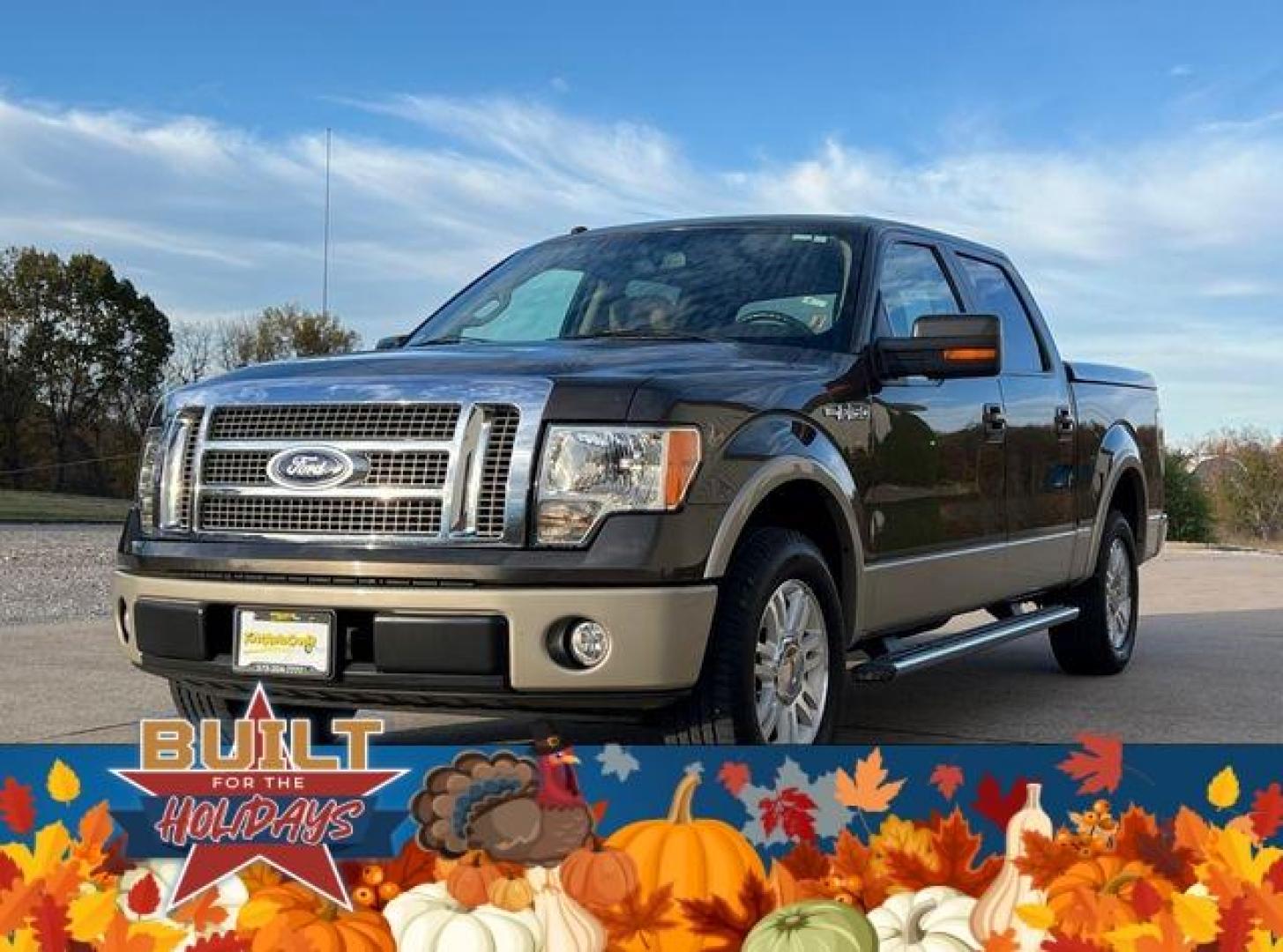 2009 BROWN /Tan FORD F150 LARIAT (1FTPW12V99K) with an 5.4L engine, Automatic transmission, located at 2990 Old Orchard Rd., Jackson, MO, 63755, 37.354214, -89.612106 - Photo#5