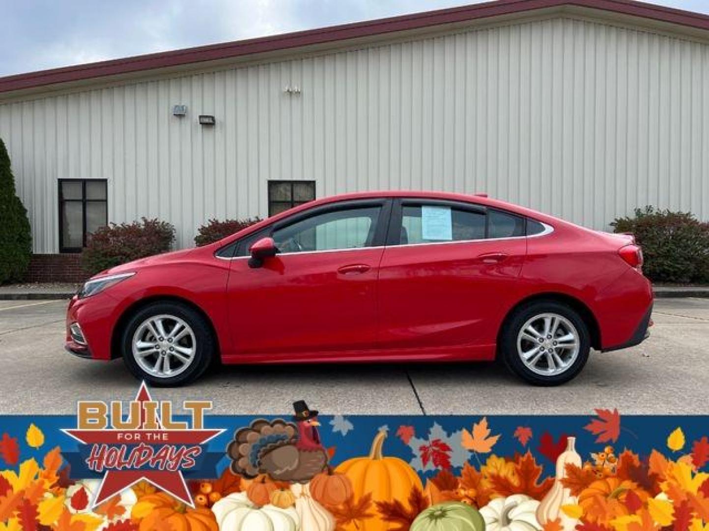 2017 RED /Black CHEVROLET CRUZE LT (1G1BE5SM9H7) with an 1.4L engine, Automatic transmission, located at 2990 Old Orchard Rd., Jackson, MO, 63755, 37.354214, -89.612106 - Photo#6