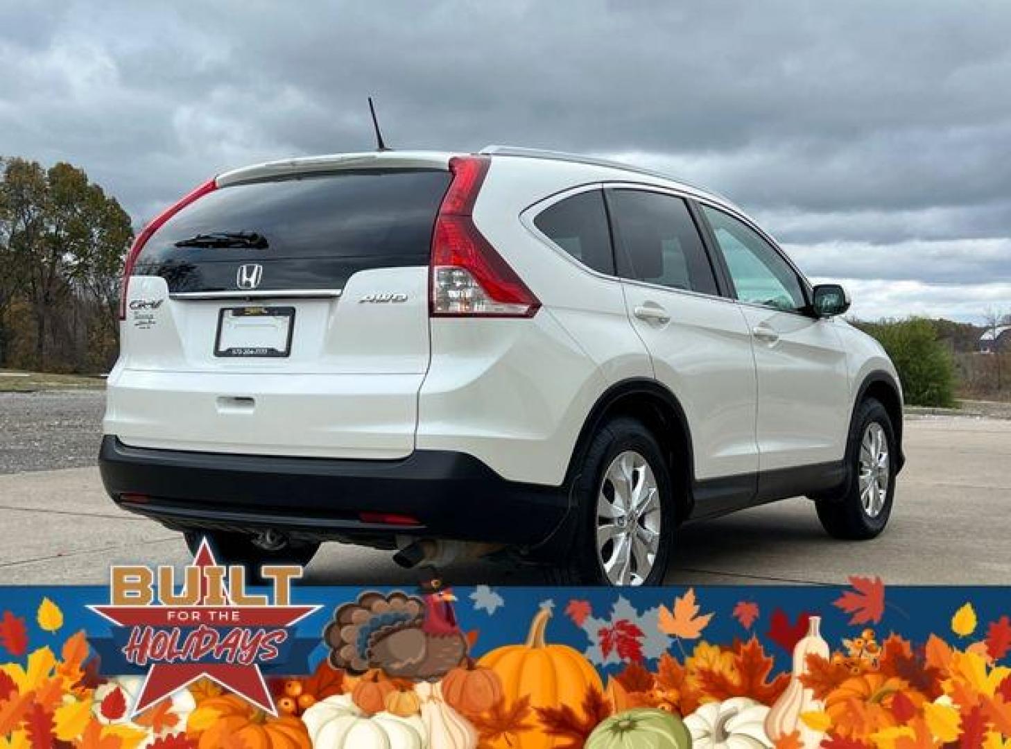 2014 WHITE /Tan HONDA CR-V EXL (5J6RM4H73EL) with an 2.4L engine, Automatic transmission, located at 2990 Old Orchard Rd., Jackson, MO, 63755, 37.354214, -89.612106 - Photo#9