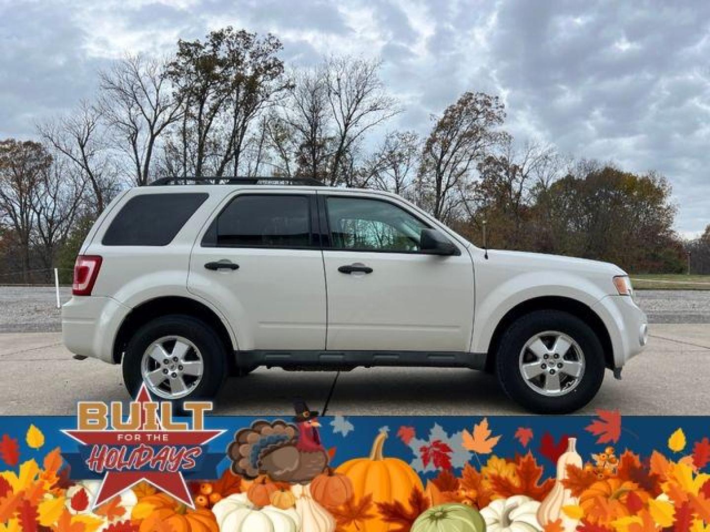 2011 WHITE /Tan FORD ESCAPE XLT (1FMCU0DGXBK) with an 3.0L engine, Automatic transmission, located at 2990 Old Orchard Rd., Jackson, MO, 63755, 37.354214, -89.612106 - Photo#5