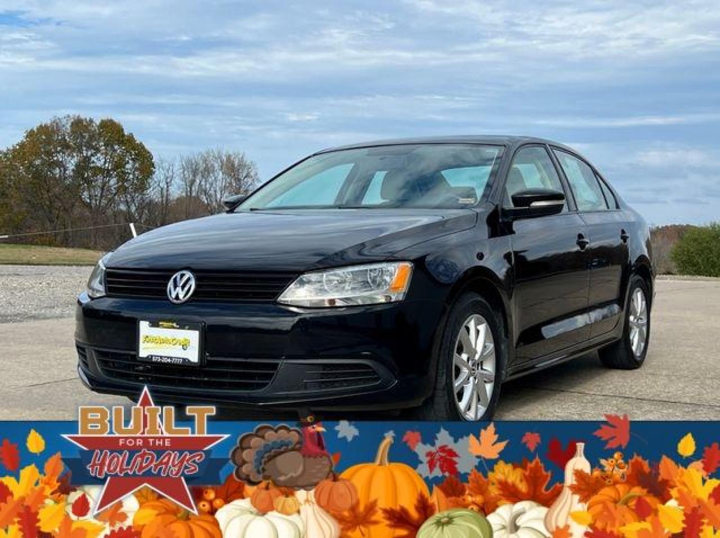 2012 BLACK /Tan VOLKSWAGEN JETTA SE (3VWDX7AJ9CM) with an 2.5L engine, Automatic transmission, located at 2990 Old Orchard Rd., Jackson, MO, 63755, 37.354214, -89.612106 - Photo#3