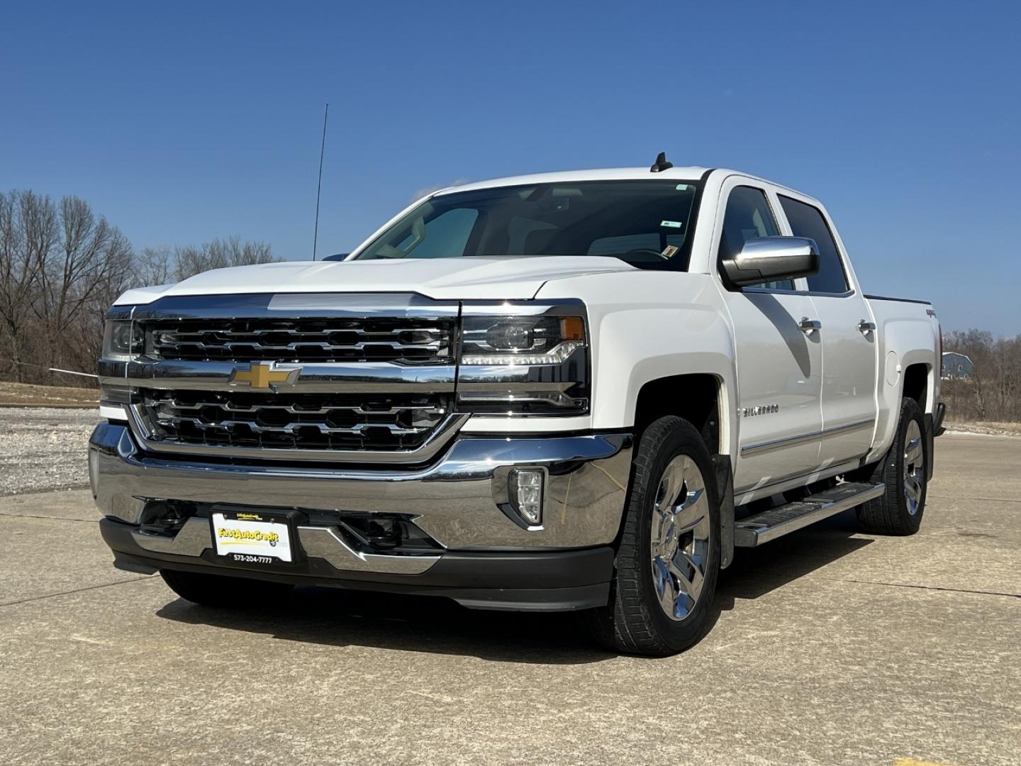 2016 WHITE /Tan Leather CHEVROLET SILVERADO 1500 LTZ (3GCUKSEC0GG) with an 5.3L V8 engine, Automatic transmission, located at 2990 Old Orchard Rd., Jackson, MO, 63755, 37.354214, -89.612106 - 2016 Chevrolet Silverado 1500 LTZ Local 1-Owner 145xxx miles 4x4 5.3L V8 Automatic Leather 20" Wheels Power/Heated Seats Backup Camera Bluetooth Cruise Remote Start Power Windows/Locks/Mirrors We have financing available and we accept trades! Fill out a credit application on our websit - Photo#7