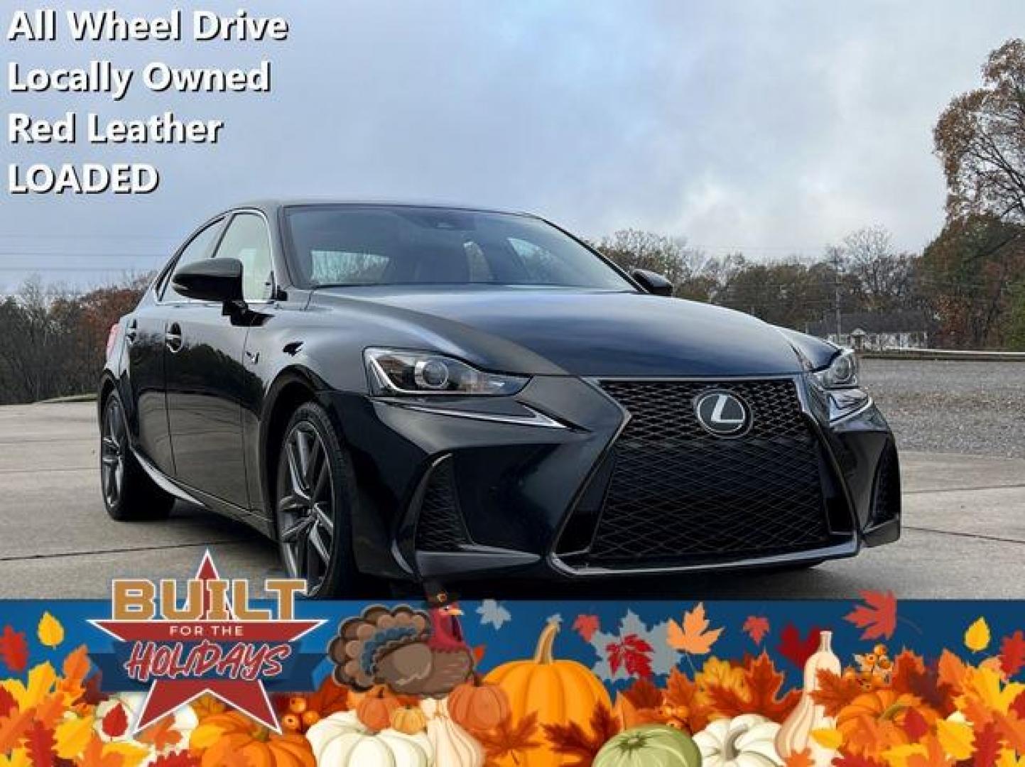 2018 BLACK /Red LEXUS IS 350 (JTHCZ1D22J5) with an 3.5L engine, Automatic transmission, located at 2990 Old Orchard Rd., Jackson, MO, 63755, 37.354214, -89.612106 - Photo#0