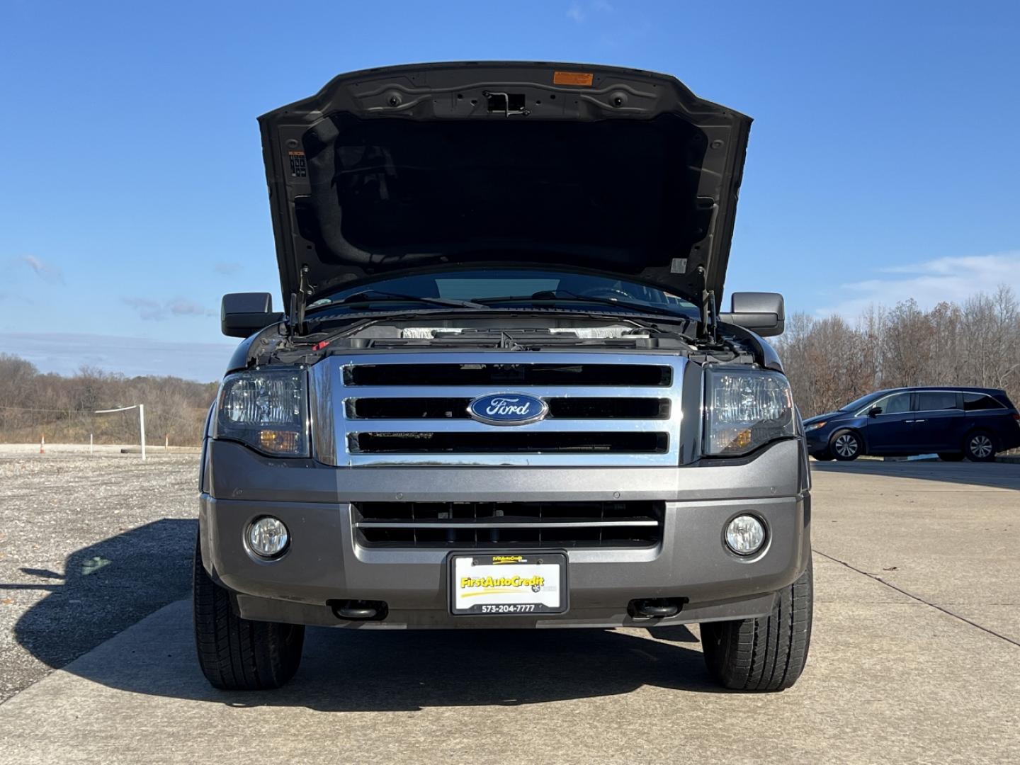 2014 GRAY /Black Leather FORD EXPEDITION LIMITED (1FMJU2A52EE) with an 5.4L engine, Automatic transmission, located at 2990 Old Orchard Rd., Jackson, MO, 63755, 37.354214, -89.612106 - Photo#38