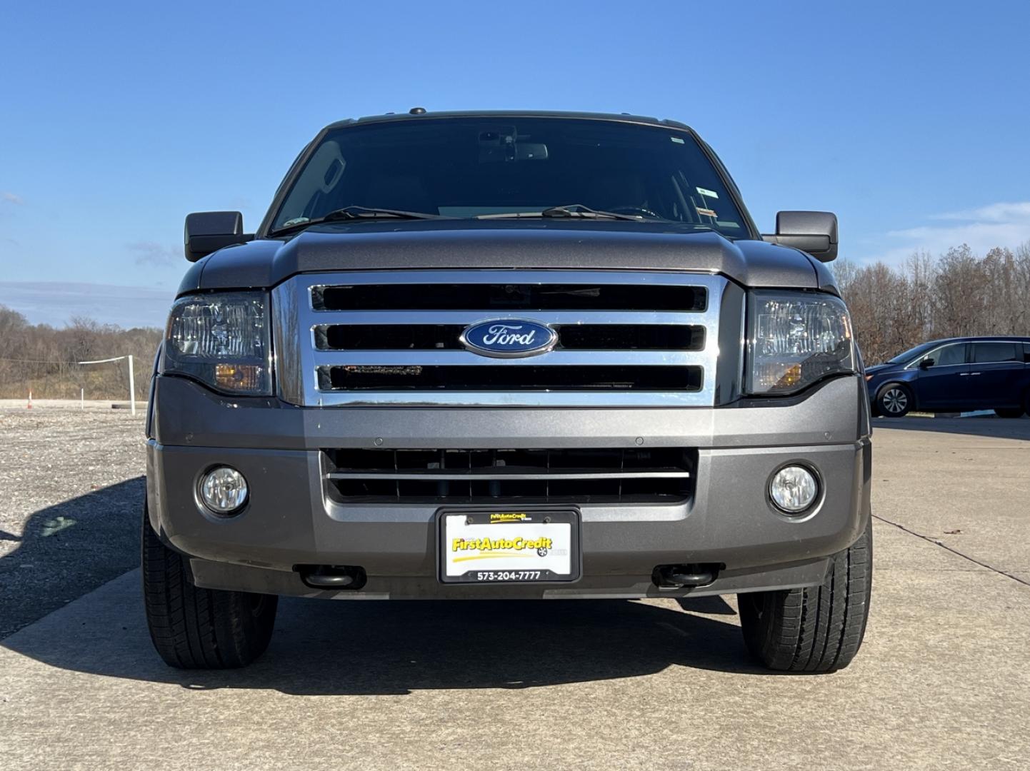 2014 GRAY /Black Leather FORD EXPEDITION LIMITED (1FMJU2A52EE) with an 5.4L engine, Automatic transmission, located at 2990 Old Orchard Rd., Jackson, MO, 63755, 37.354214, -89.612106 - Photo#15