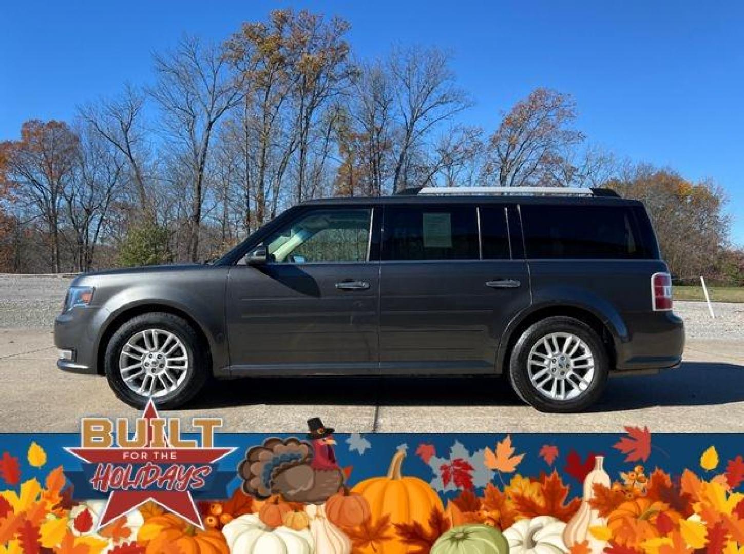 2017 GRAY /Black FORD FLEX SEL (2FMGK5C84HB) with an 3.5L engine, Automatic transmission, located at 2990 Old Orchard Rd., Jackson, MO, 63755, 37.354214, -89.612106 - Photo#7