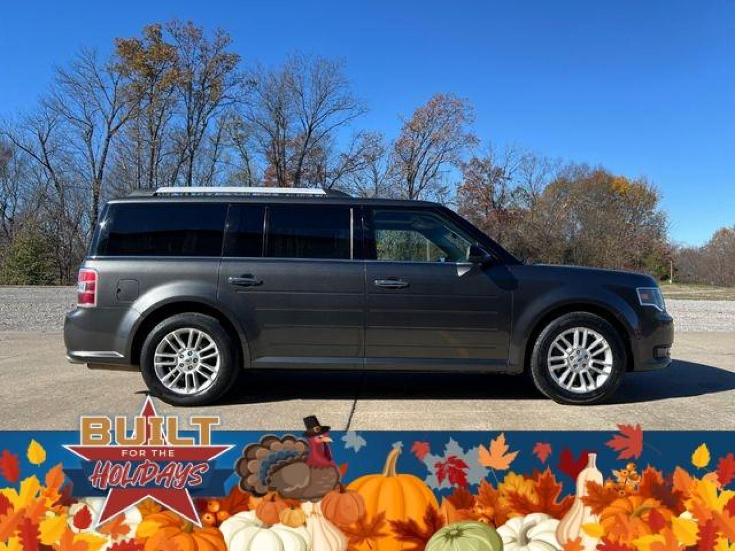 2017 GRAY /Black FORD FLEX SEL (2FMGK5C84HB) with an 3.5L engine, Automatic transmission, located at 2990 Old Orchard Rd., Jackson, MO, 63755, 37.354214, -89.612106 - Photo#8