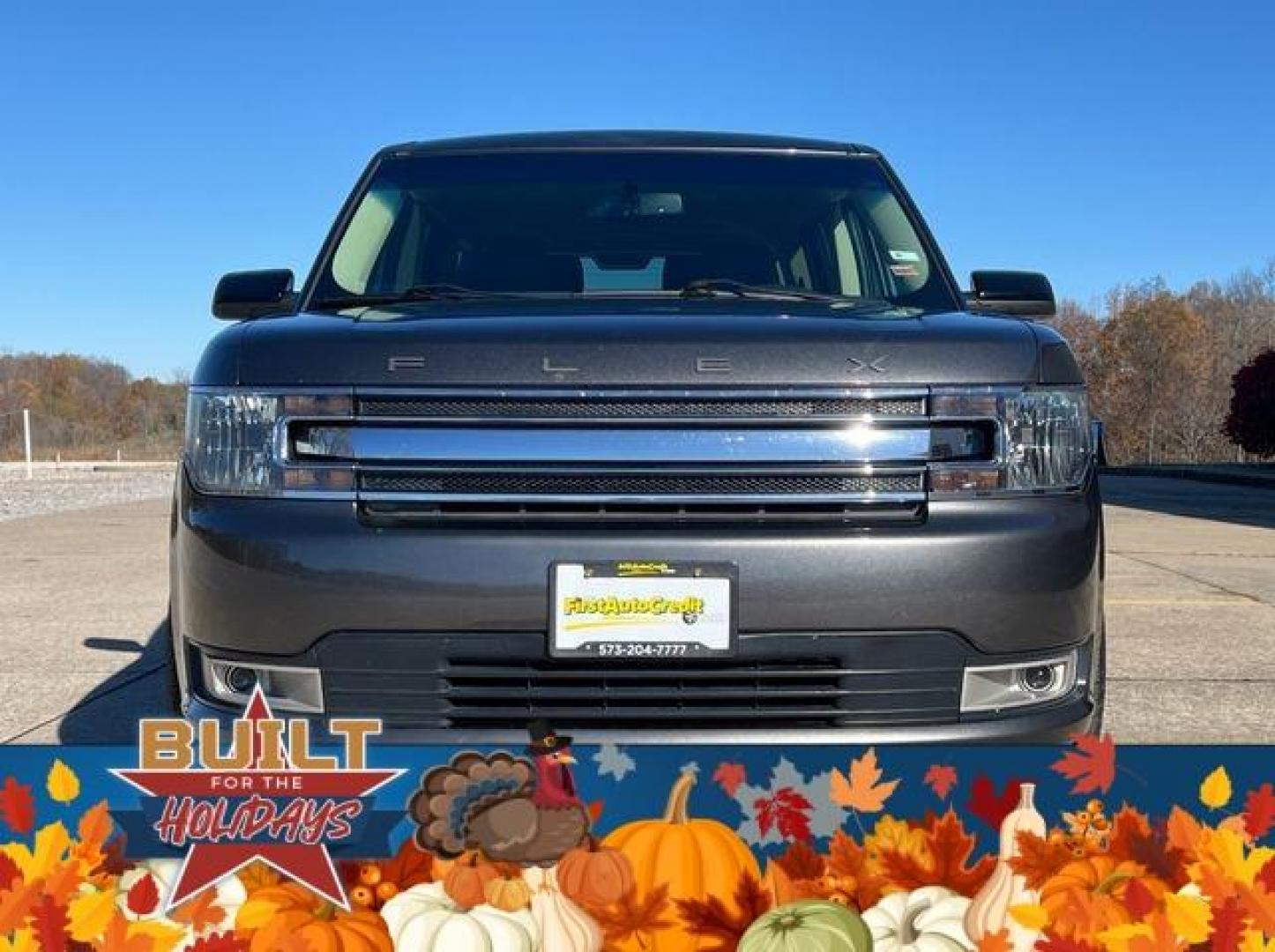 2017 GRAY /Black FORD FLEX SEL (2FMGK5C84HB) with an 3.5L engine, Automatic transmission, located at 2990 Old Orchard Rd., Jackson, MO, 63755, 37.354214, -89.612106 - Photo#12