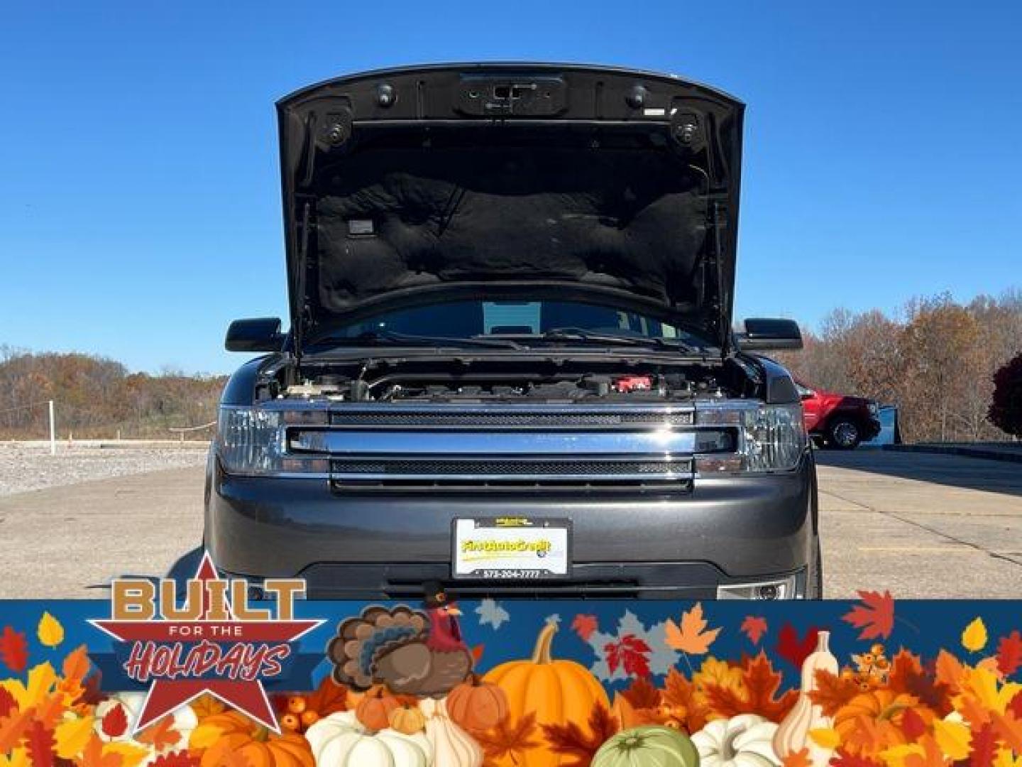 2017 GRAY /Black FORD FLEX SEL (2FMGK5C84HB) with an 3.5L engine, Automatic transmission, located at 2990 Old Orchard Rd., Jackson, MO, 63755, 37.354214, -89.612106 - Photo#39