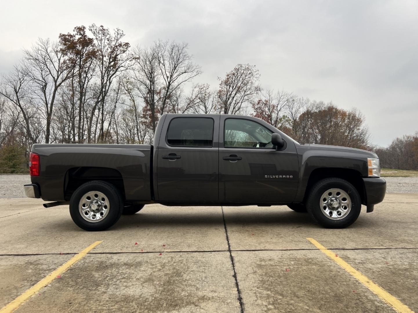 2011 GRAY /Black Cloth CHEVROLET SILVERADO 1500 LT (3GCPCSEA8BG) with an 4.8L engine, Automatic transmission, located at 2990 Old Orchard Rd., Jackson, MO, 63755, 37.354214, -89.612106 - Photo#4