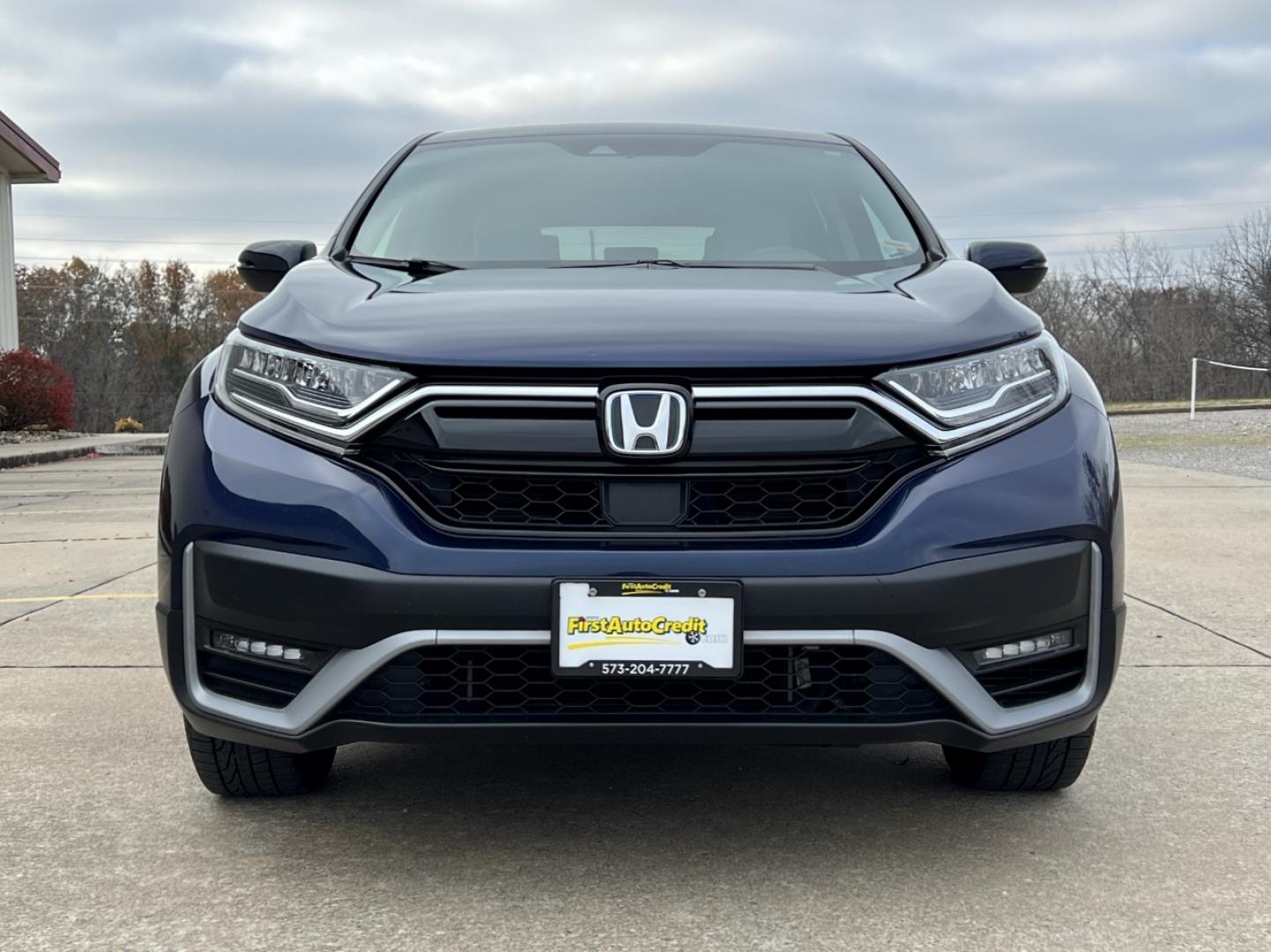 2021 BLUE /Gray Cloth HONDA CR-V EX (7FART6H57ME) with an 2.0L engine, Continuously Variable transmission, located at 2990 Old Orchard Rd., Jackson, MO, 63755, 37.354214, -89.612106 - Photo#12