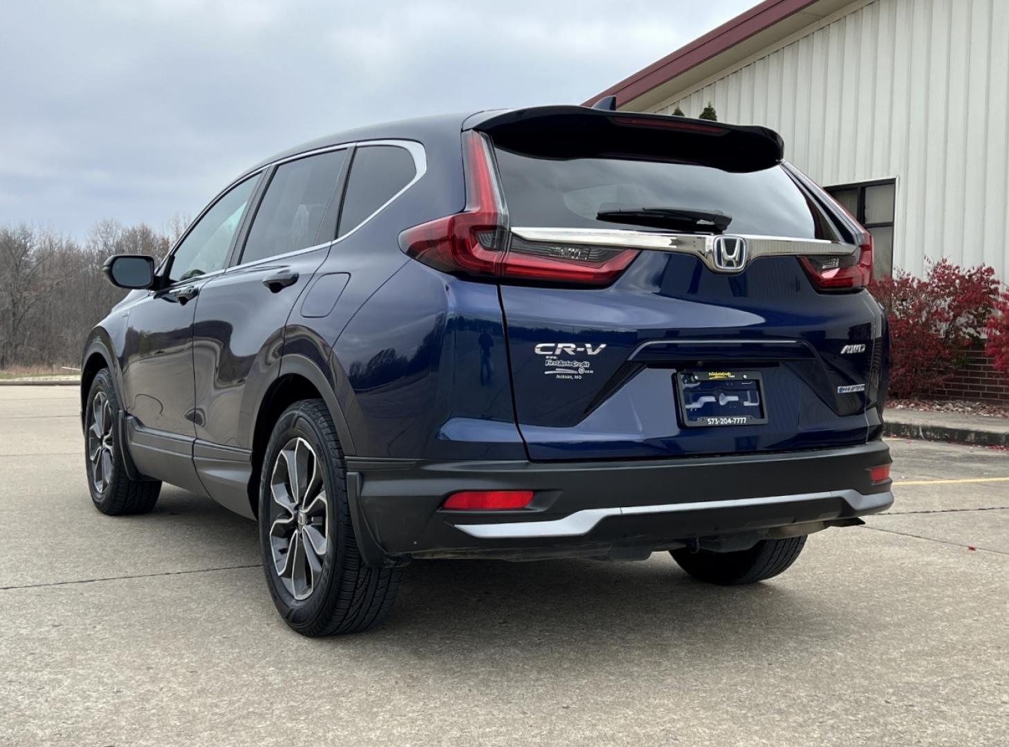 2021 BLUE /Gray Cloth HONDA CR-V EX (7FART6H57ME) with an 2.0L engine, Continuously Variable transmission, located at 2990 Old Orchard Rd., Jackson, MO, 63755, 37.354214, -89.612106 - Photo#10