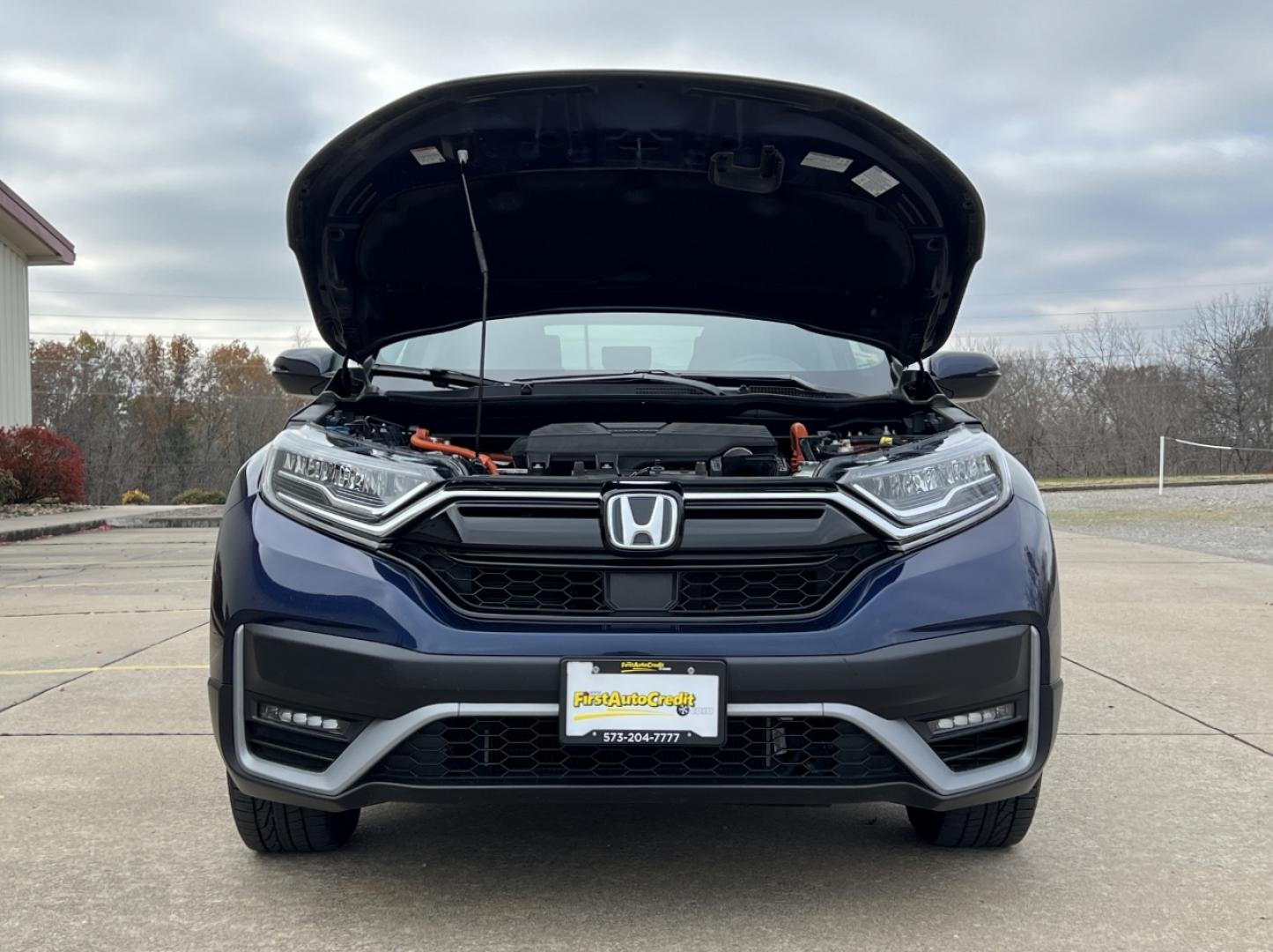 2021 BLUE /Gray Cloth HONDA CR-V EX (7FART6H57ME) with an 2.0L engine, Continuously Variable transmission, located at 2990 Old Orchard Rd., Jackson, MO, 63755, 37.354214, -89.612106 - Photo#32