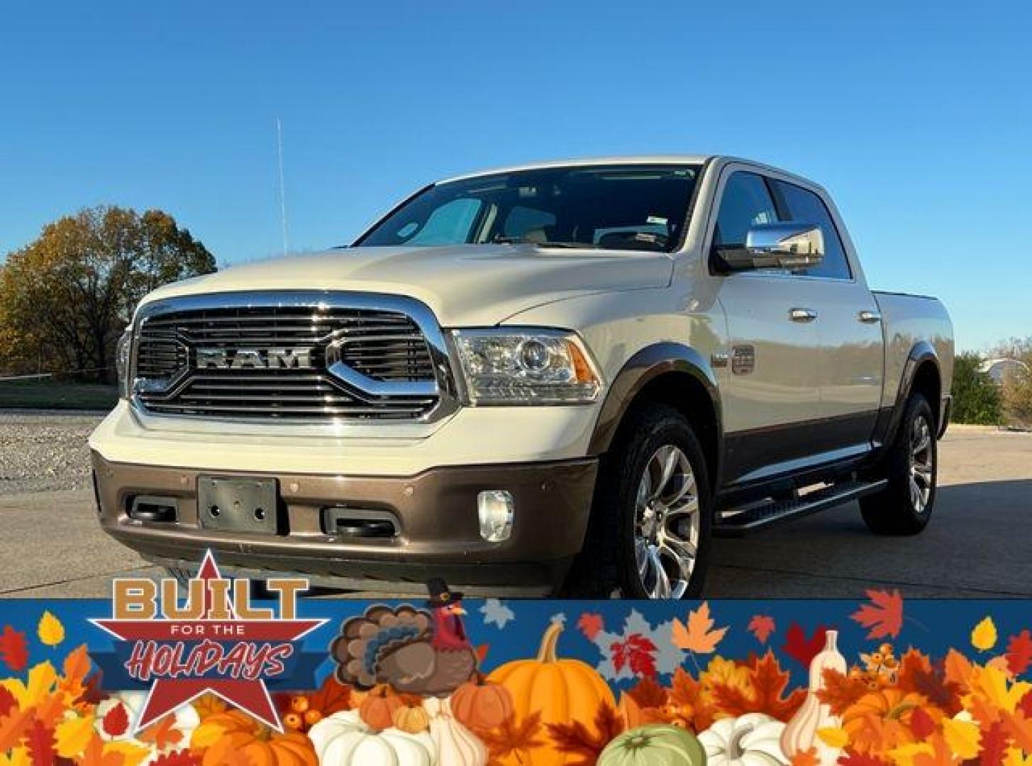 2018 WHITE /Brown RAM 1500 LONGHORN (1C6RR7PT2JS) with an 5.7L engine, Automatic transmission, located at 2990 Old Orchard Rd., Jackson, MO, 63755, 37.354214, -89.612106 - Photo#16