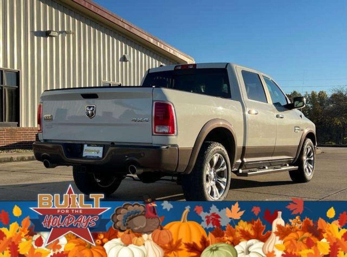 2018 WHITE /Brown RAM 1500 LONGHORN (1C6RR7PT2JS) with an 5.7L engine, Automatic transmission, located at 2990 Old Orchard Rd., Jackson, MO, 63755, 37.354214, -89.612106 - Photo#22