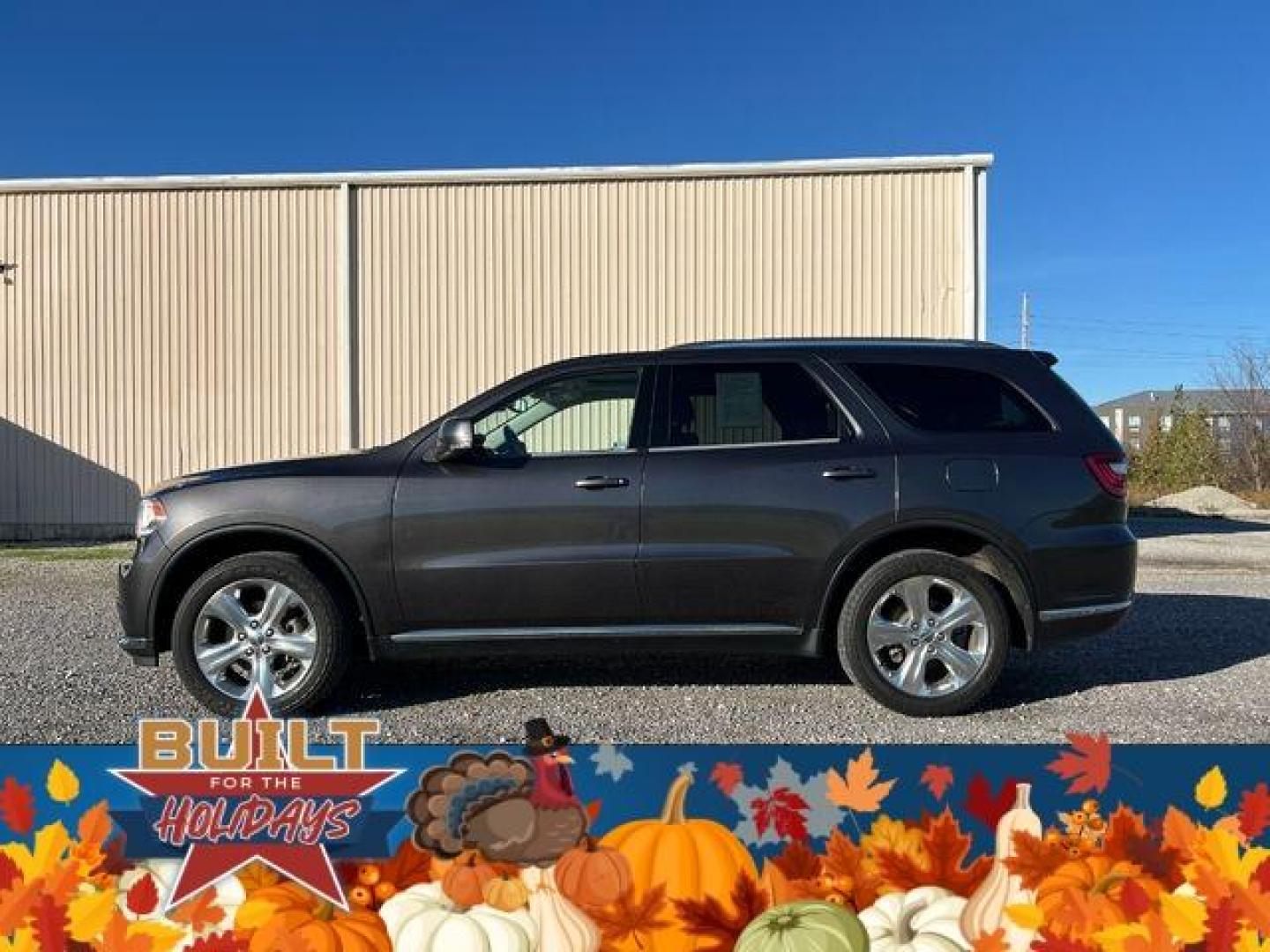 2015 GRAY /Tan DODGE DURANGO LIMITED (1C4RDJDGXFC) with an 3.6L engine, Automatic transmission, located at 2990 Old Orchard Rd., Jackson, MO, 63755, 37.354214, -89.612106 - Photo#11