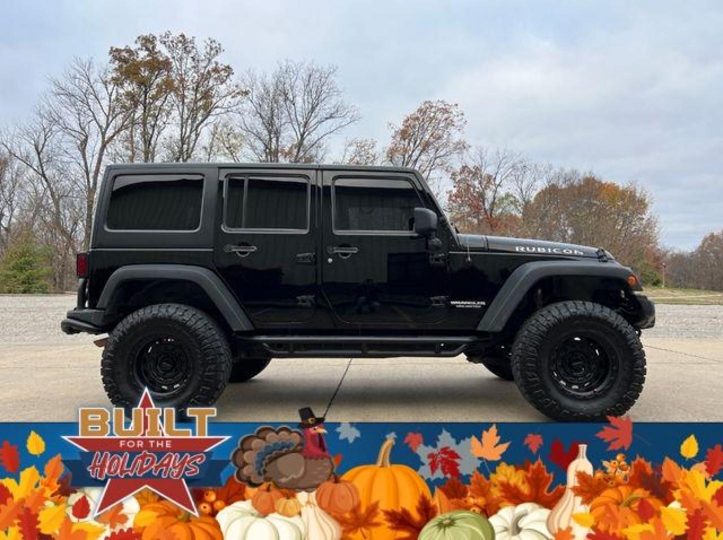 2013 BLACK /Black JEEP WRANGLER UNLIMI RUBICON (1C4HJWFG8DL) with an 3.6L engine, 6-Speed Manual transmission, located at 2990 Old Orchard Rd., Jackson, MO, 63755, 37.354214, -89.612106 - Photo#7